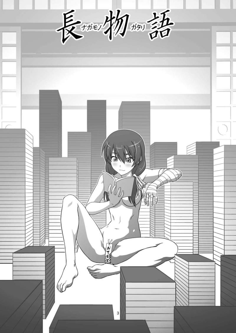 [Circle Credit (Akikan)] Nagamonogatari (Bakemonogatari) [Digital]
