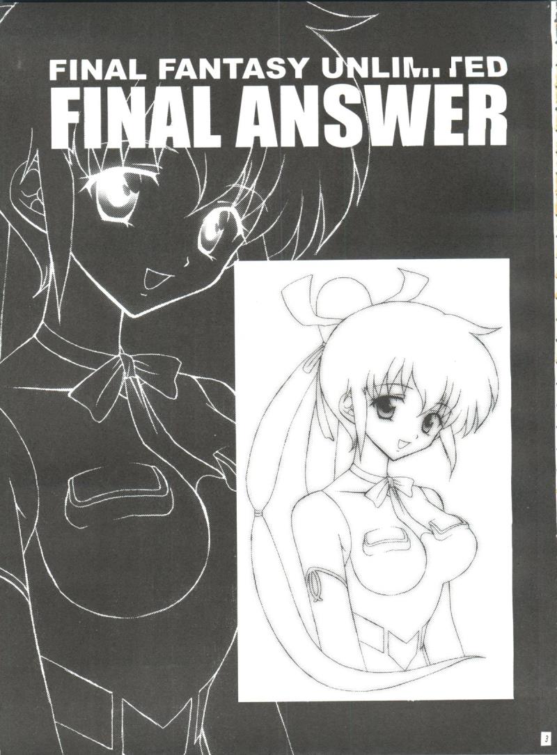 (CR31) [Jigen Bakudan (Various)] Final Answer (Final Fantasy: Unlimited)
