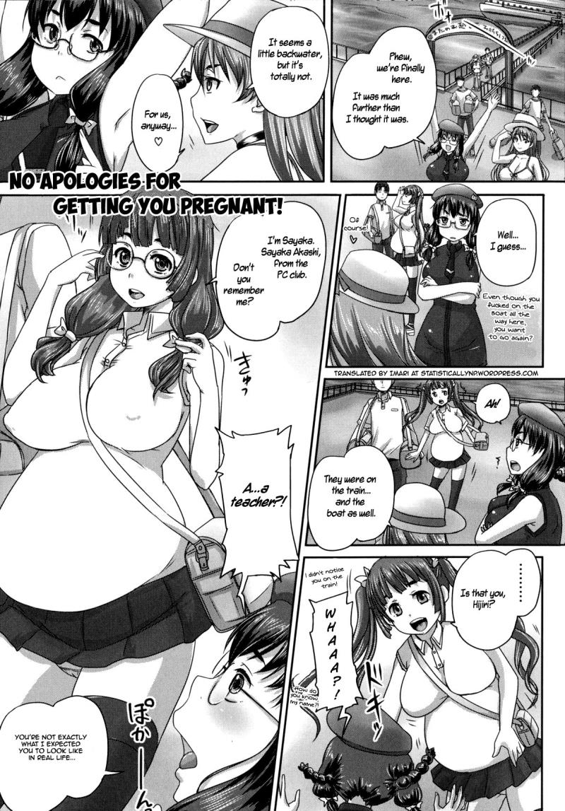 [Akigami Satoru] Ninshin Shite mo Gomenne Nashi | No apologies for getting you pregnant (Kihon Muryou Kanojo NG Nashi) [English] =StatisticallyNP=