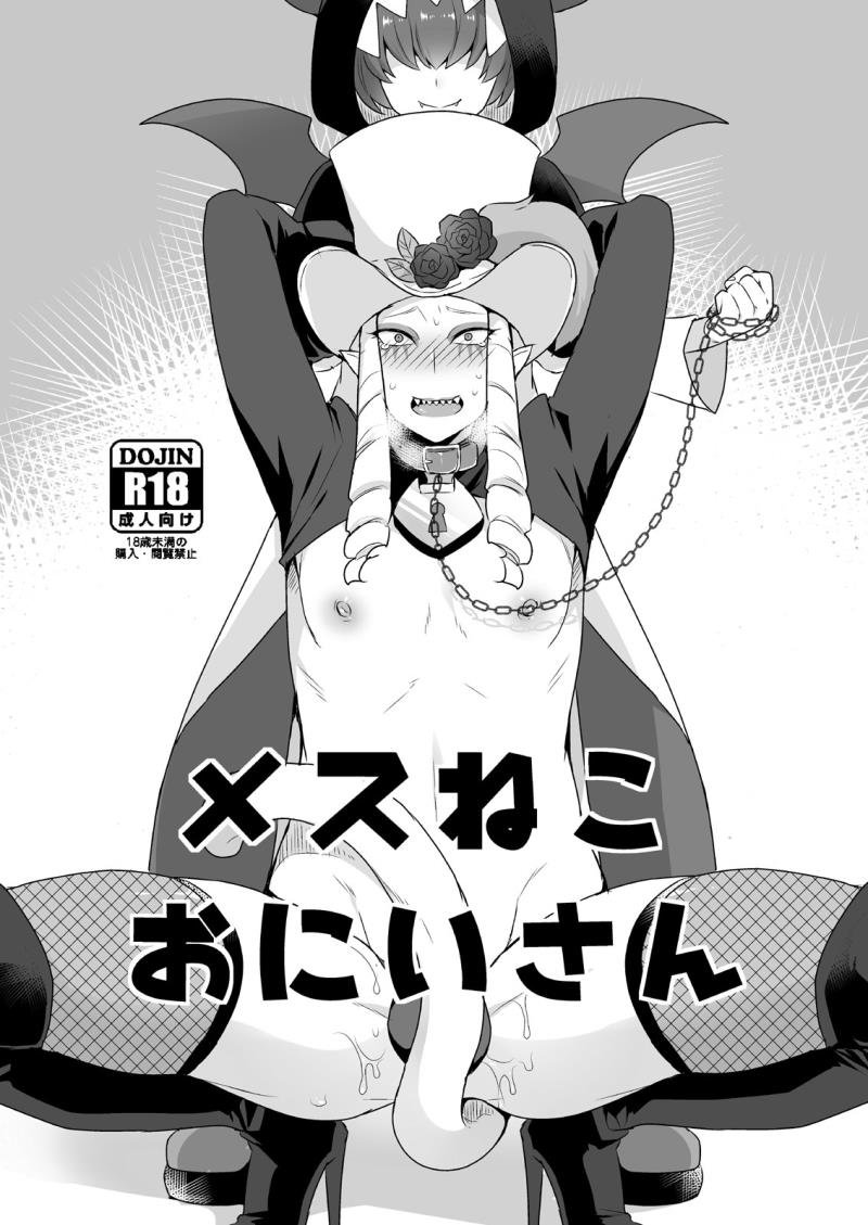 [Mogiki-chan chi (Mogiki Hayami)] Mesu Neko Onii-san | Female Cat Onii-san (Go! Princess Precure) [English] [N04h] [Digital]