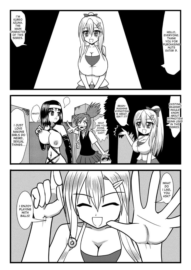 [MITEGURA (Kurosaki Bunta)] Nuts Eater 3 [English] [desudesu] [Digital]