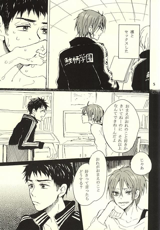 (Splash! 3) [sashilot (Tenjou Shio)] CRY WOLF (Free!)