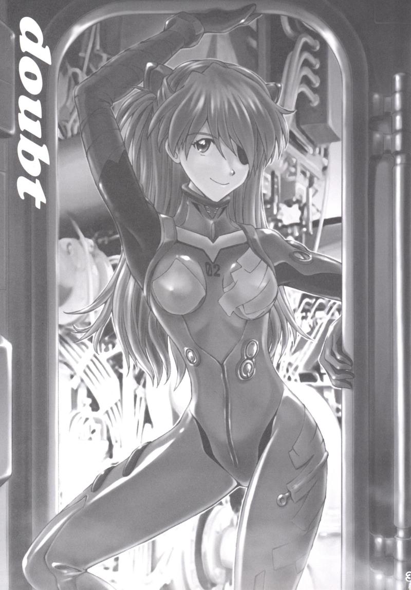 [Tengu no Tsuzura (Kuro Tengu)] doubt (Neon Genesis Evangelion) [Chinese] [surely個人漢化] [Digital]