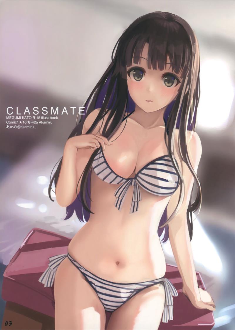 (COMIC1☆10) [Akamiru (Akame)] Classmate (Saenai Heroine no Sodatekata)