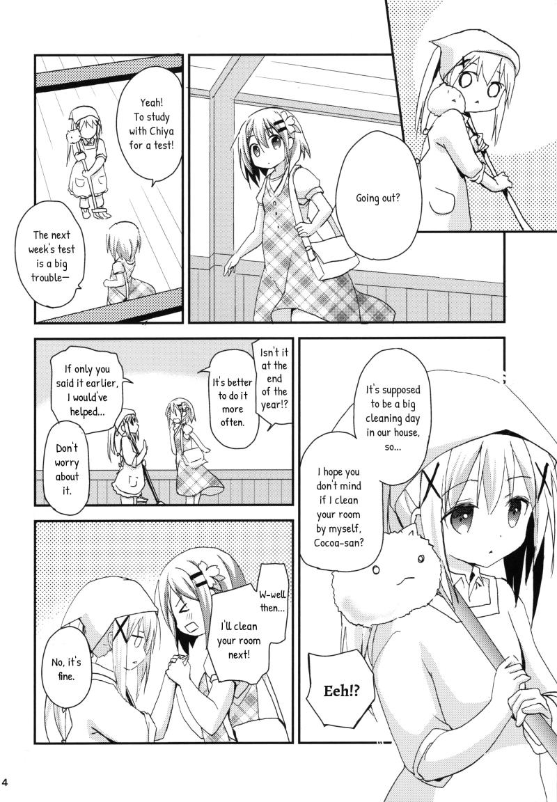 (C89) [ZNN (Zinan)] Indirect ecchi→first ecchi (Gochuumon wa Usagi desu ka?) [English] [p106]