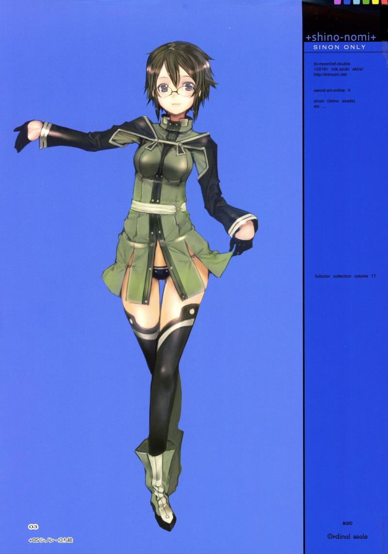 (C90) [TRI-MOON! (Mikazuki Akira!)] Shino Nomi (Sword Art Online)