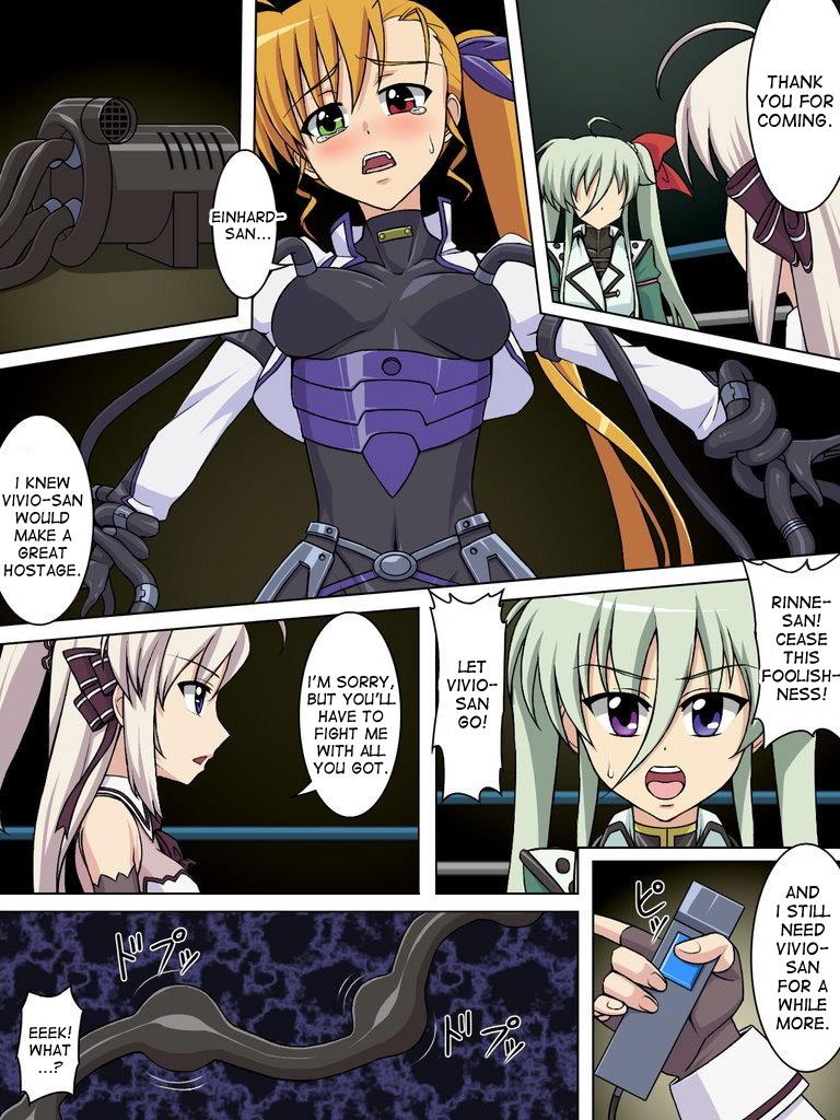 [Puchiota Rakugaki (Genzaburoh)] burst strike (Mahou Shoujo Lyrical Nanoha) [English] [desudesu]