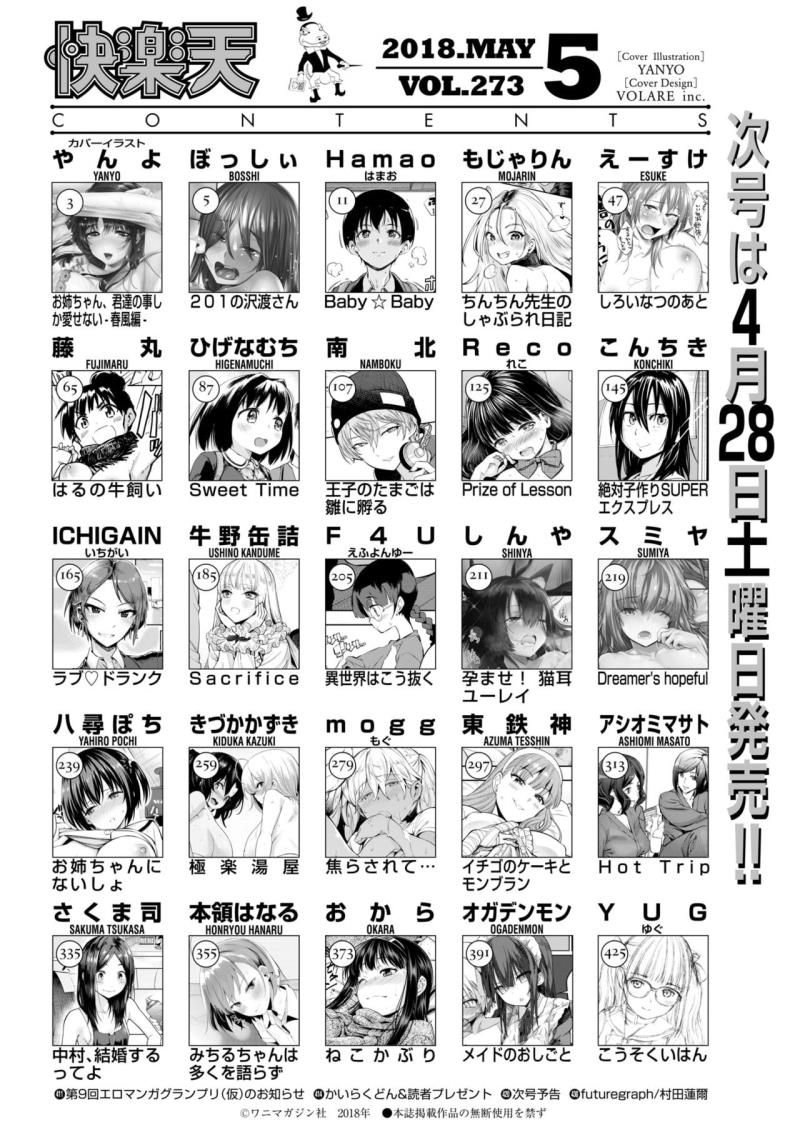 COMIC Kairakuten 2018-05