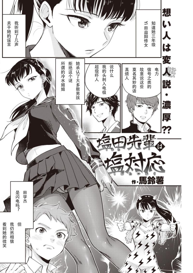 [Bareisho] Shiota-senpai wa Shiotaiou (COMIC Kairakuten 2019-12) [Chinese] [Digital]