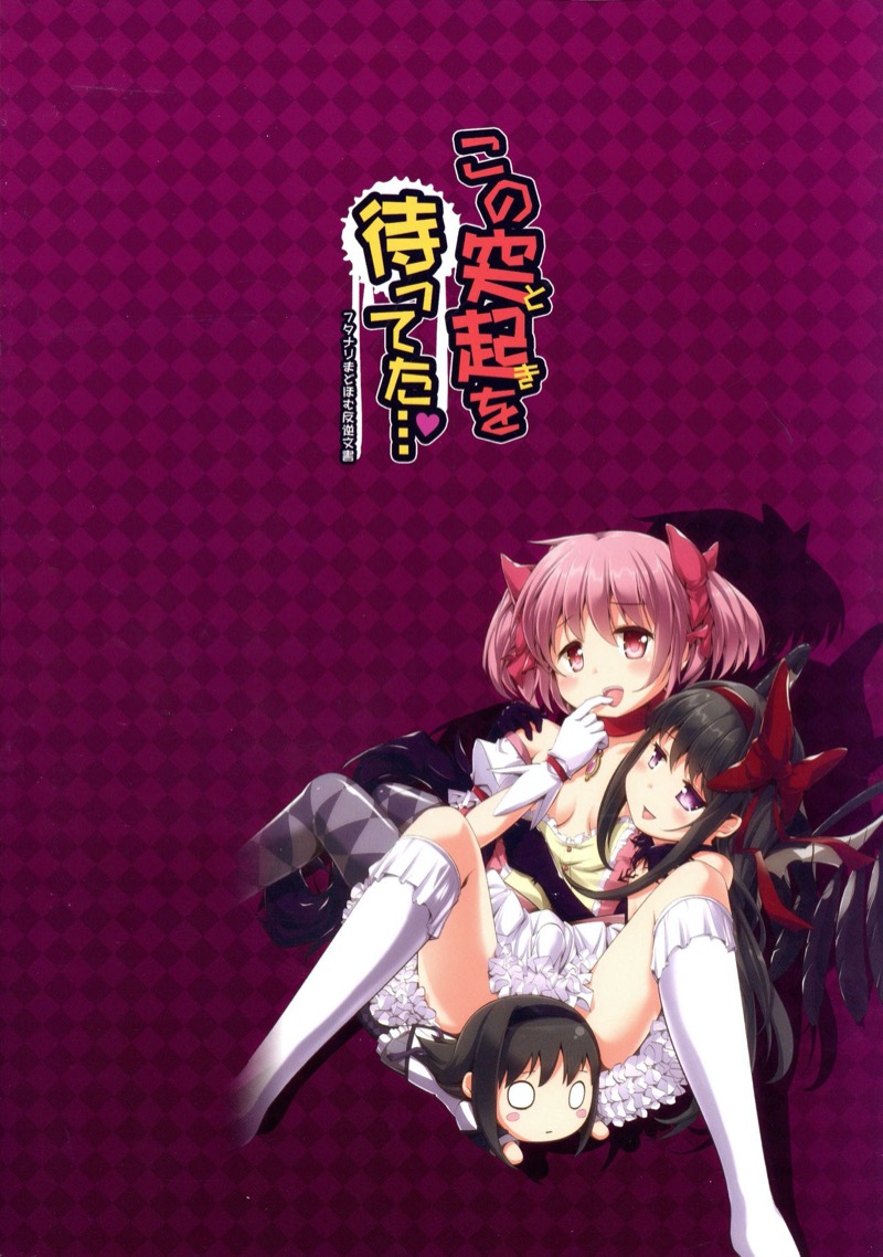 (C97) [Okami Kaikou (Tyauke)] Kono tokki o matteta... (Puella Magi Madoka Magica)