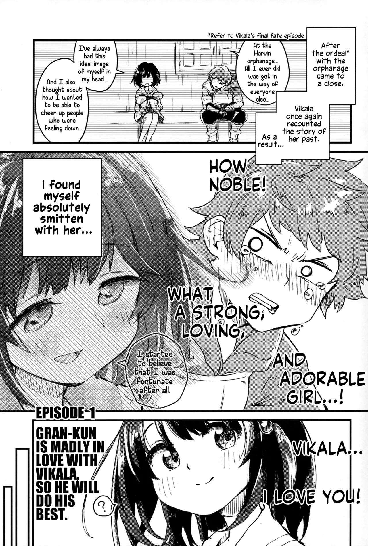(C103) [Merry Melody Line (Hammy Aura)] Vikala ni Gachi Hore Gran-kun | Gran-kun is Madly in Love with Vikala (Granblue Fantasy) [English] [Santamariaba]