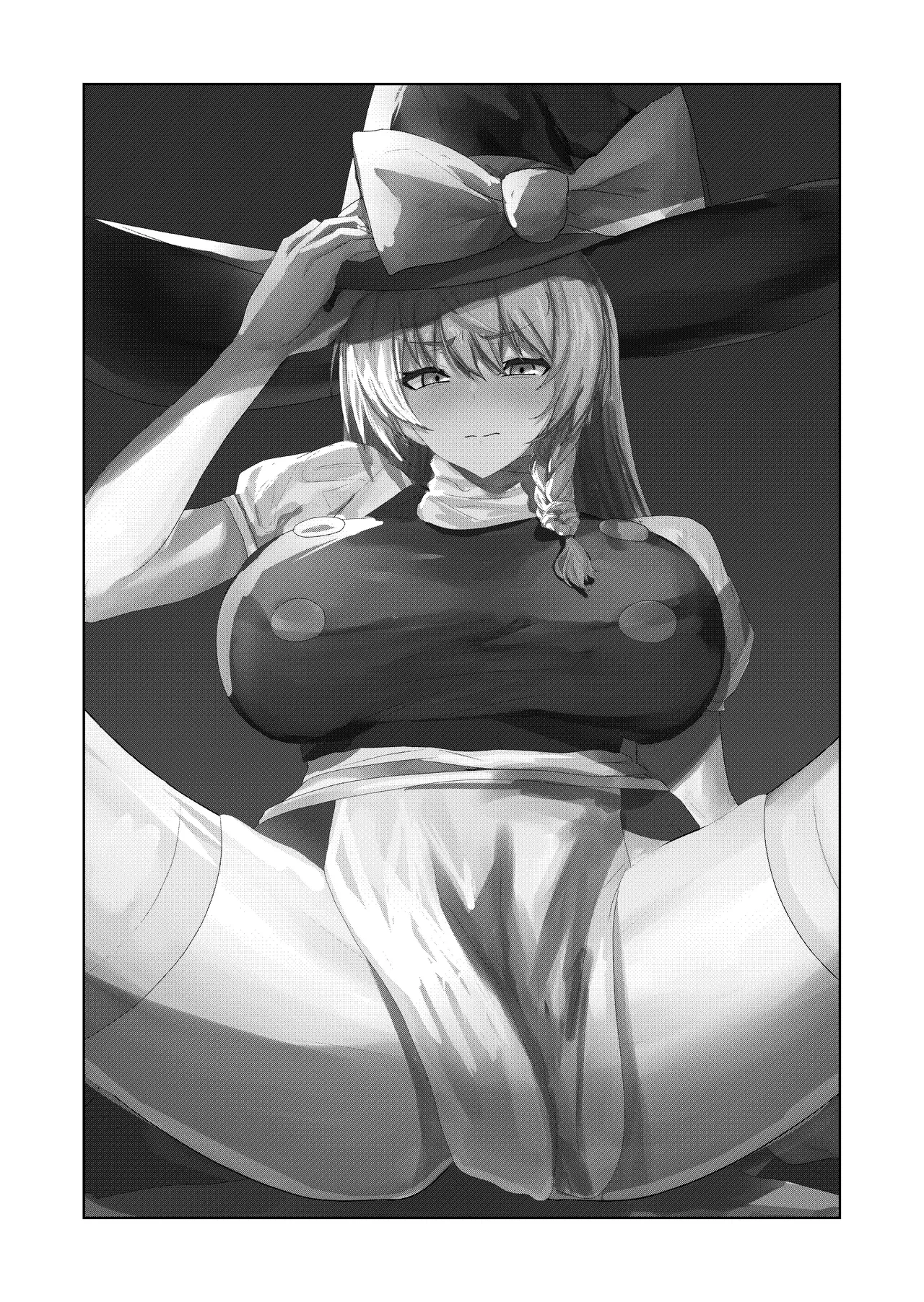 [Enmi] Kinpatsu Majo to Shiofuki Genkai SEX (Touhou Project)