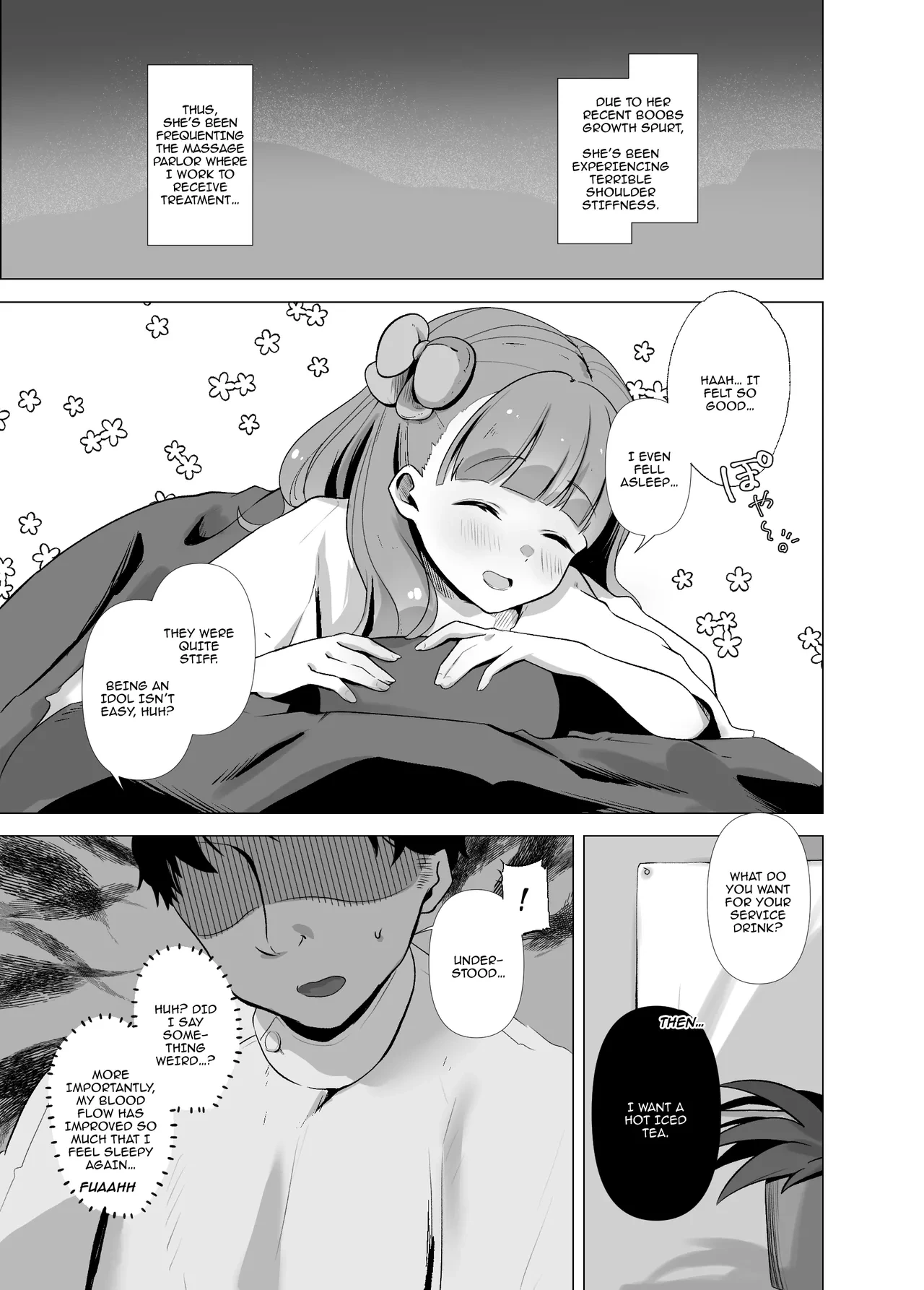 [Aburi Tarako-tei (Omusubi Korori)] Aine to Himitsu no Massage | Secret Massage with Aine-chan (Aikatsu Friends!) [English] {Doujins.com} [Digital]