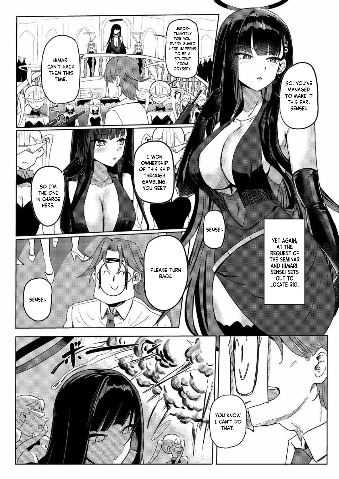 [Aoki Tsubasa (Shougun)] SAORIO Cruise (Blue Archive) [English] [Tea Party Scans] [Digital]