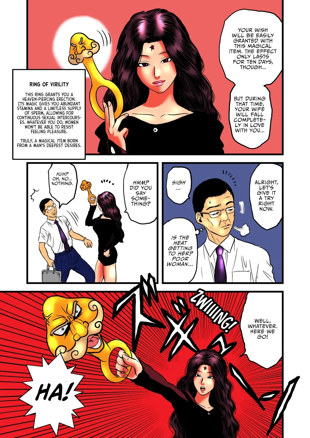 [rebirth] Ryoujoku no Katei Houmon ・ Zenpen  [English] [Vivid Rabbit Translation]
