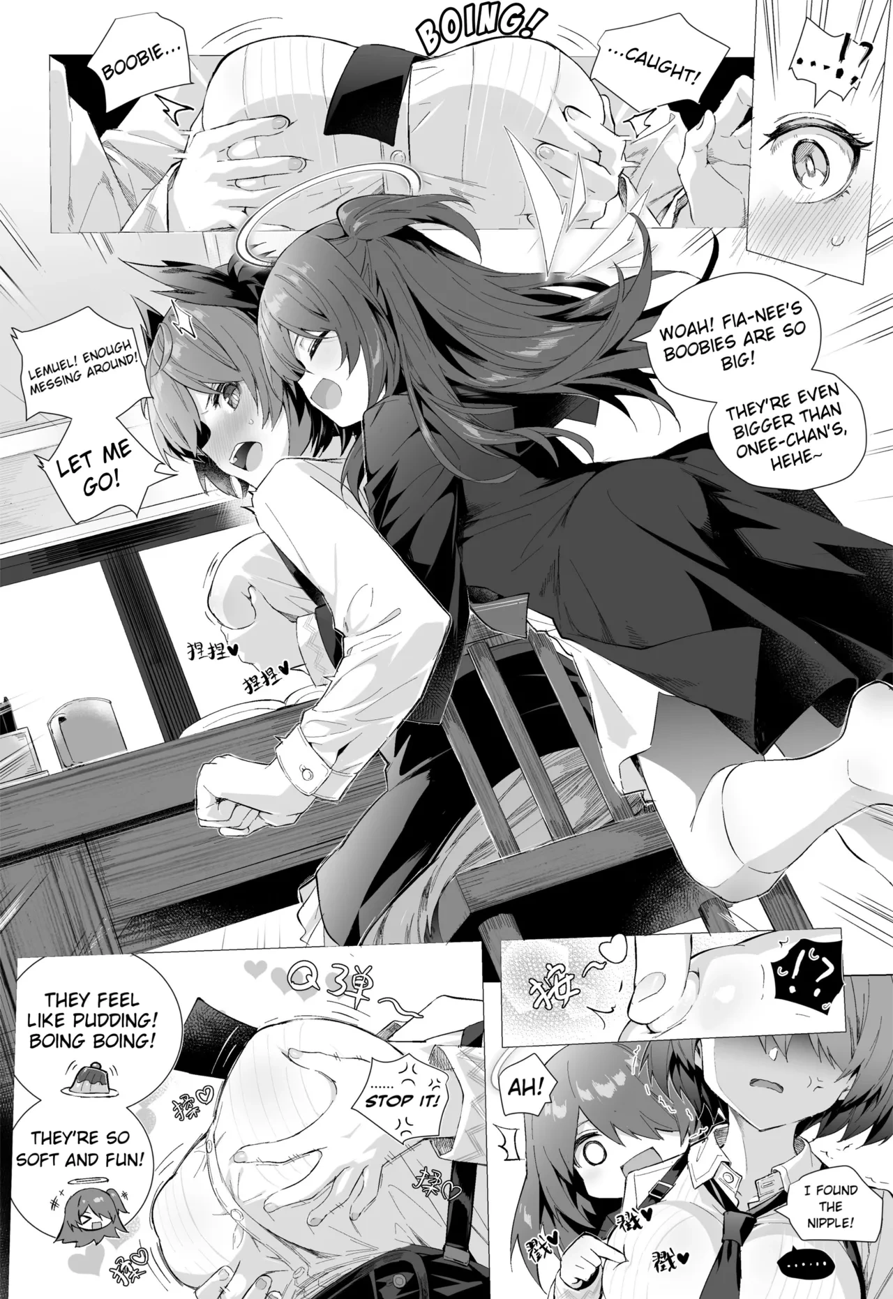 Fiammetta x Exusiai Short Story + Omake + Egg Play [Decensored]