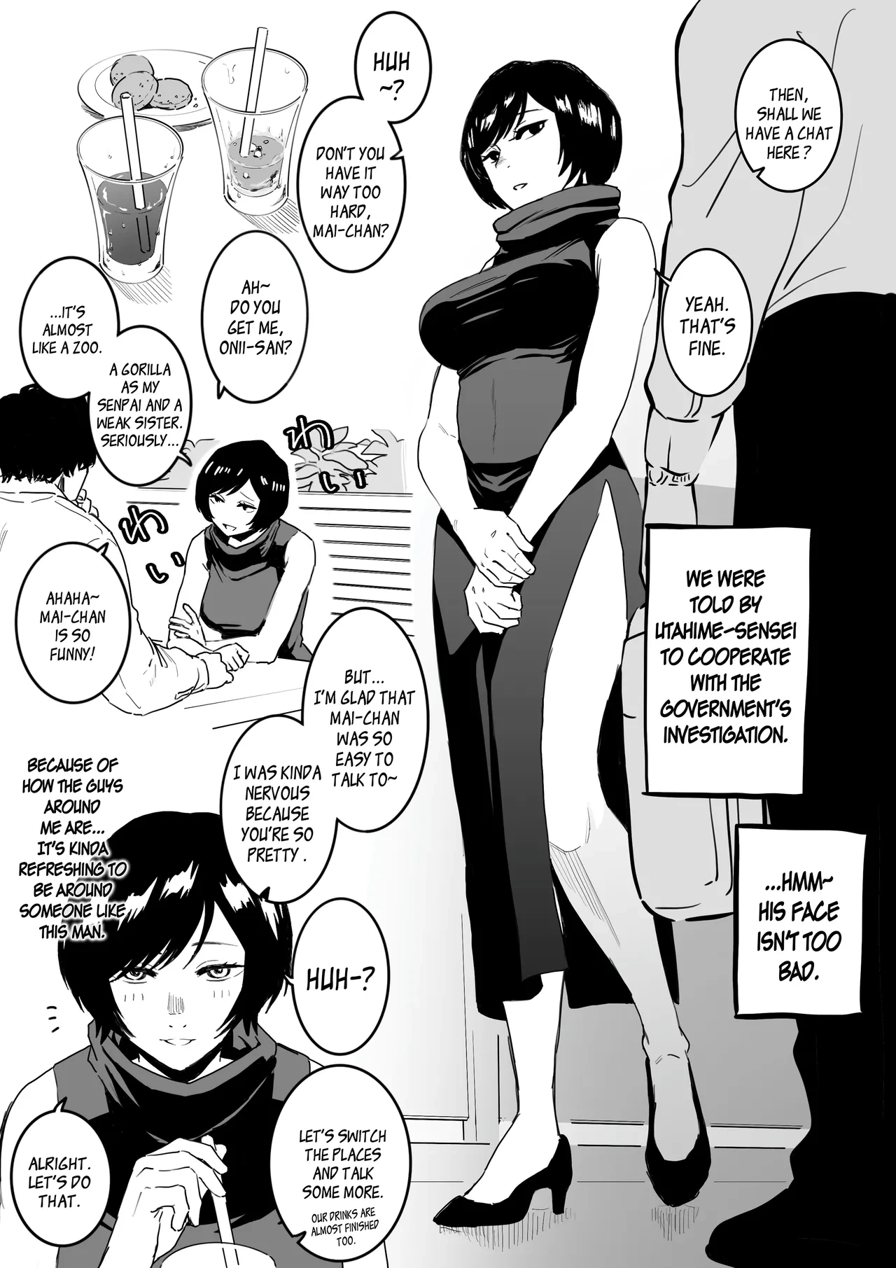 [Chiyo Mako] Kyoto-kou to Futsuu no Ecchi (Jujutsu Kaisen) [English] [CarlJP]