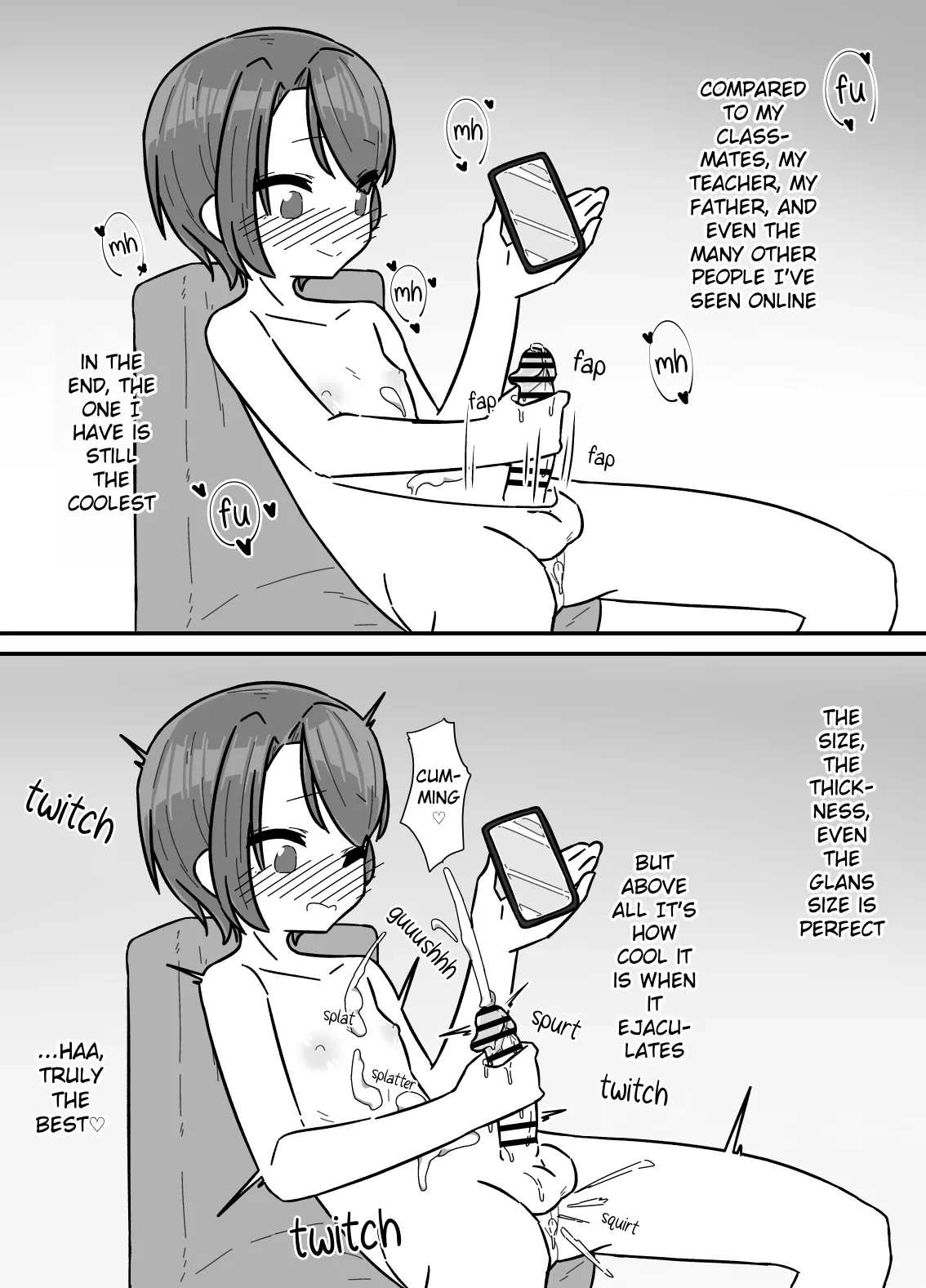 [Juubako no Katasumi] Jibun no Chinpo ga Sekai Ichi! [English]