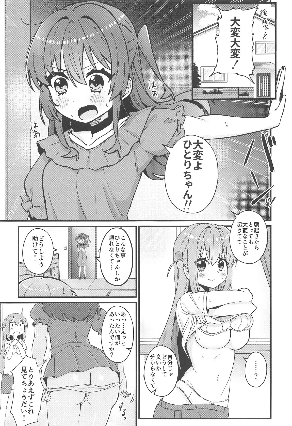 (C105) [Flower Classe (Yonaka Ao)]   Watashi ni Are ga Haeru nante (Bocchi the Rock!)