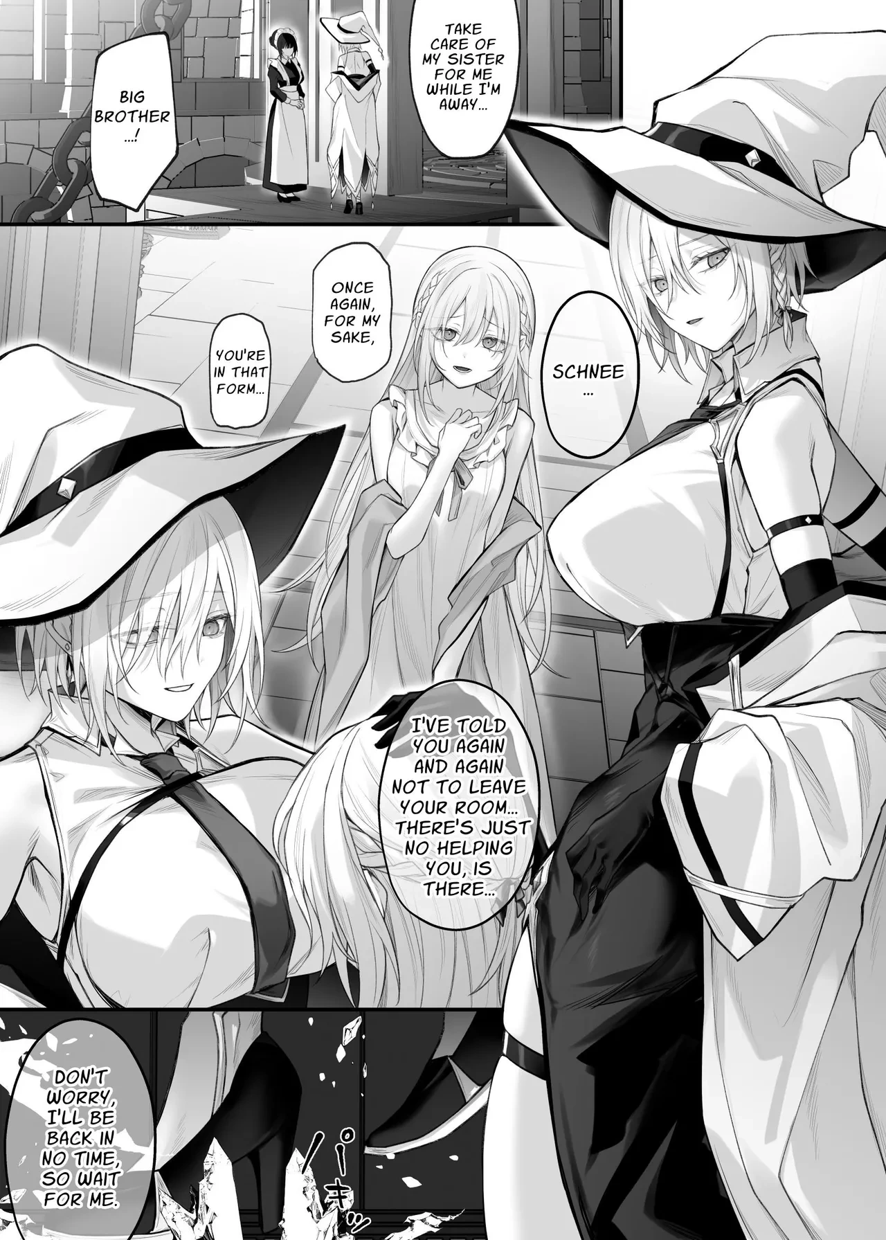 [Niikyuu (Luku)] Juketsu no Majo Alexia wa Mou Otoko ni Modorenai | The Cursed Blood Witch Alexia Can Never Go Back to Being a Man [English] [Kusanuu]