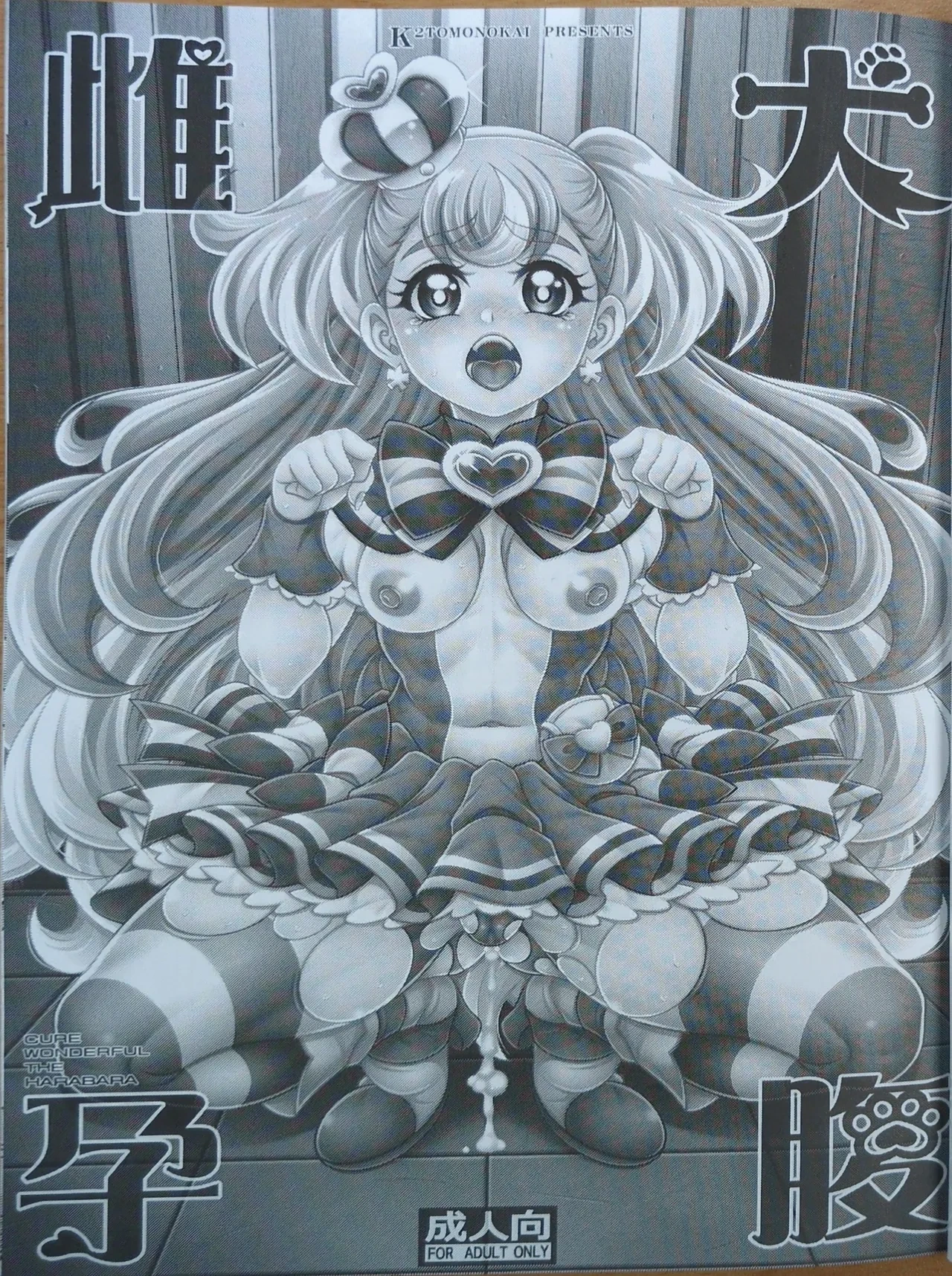 (C104) [K2 Tomo no Kai (Mizuki)] Mesuinu Harabara (Wonderful PreCure!)