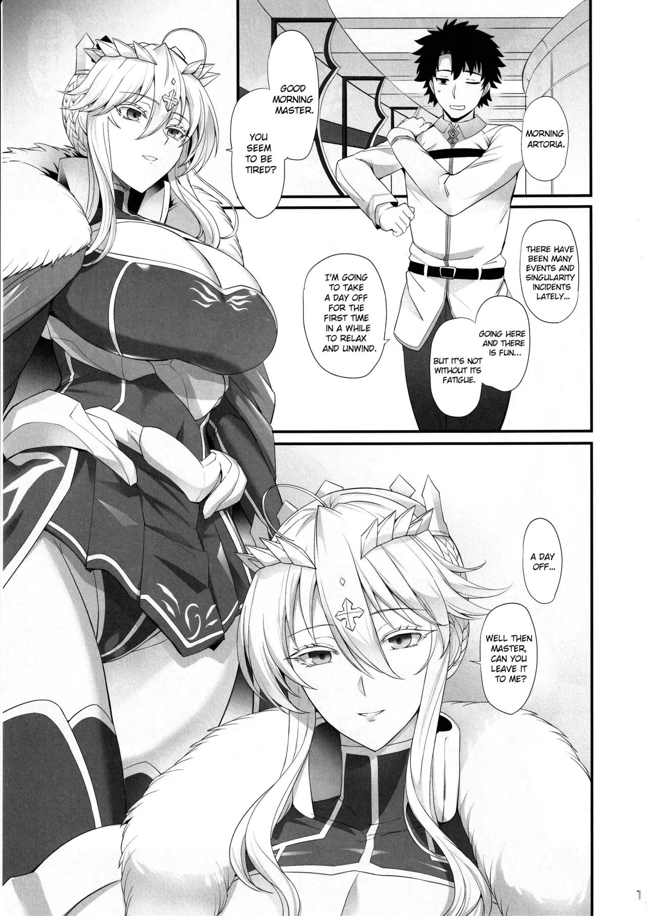(C104) [Tamagobou (Kumakiti)] Artoria to Kimochi Yoku Naru Hi (Fate/Grand Order) [English]