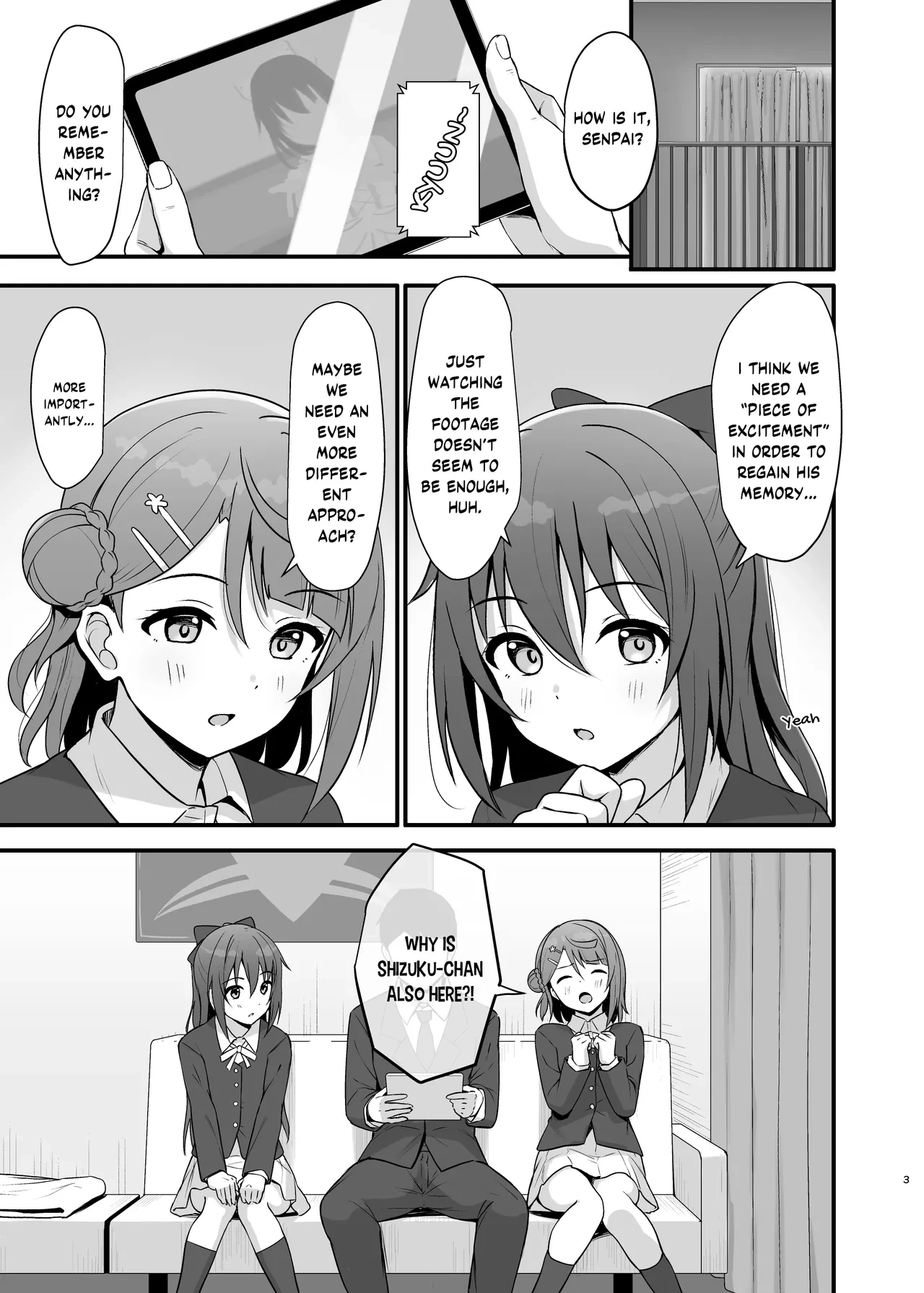 [Toyasuaina (Toyasu Aina)] Watashi no Osananajimi Senpai ga Kioku Soushitsu ni! Kieta Tokimeki o Torimodose!! (Love Live! Nijigasaki High School Idol Club)  [English] [YuushaNi] [Digital]