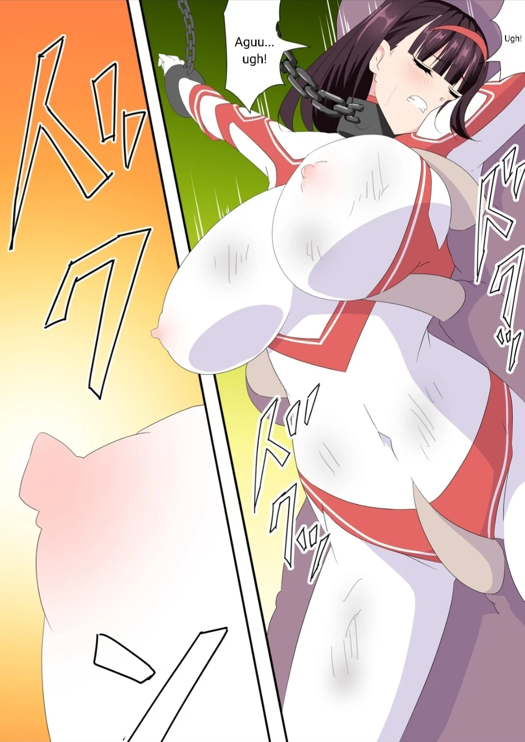 [Co] Ultra Airi's breasts are tortured with feather needles part 27-31 [English Translated] [Chat-gpt]