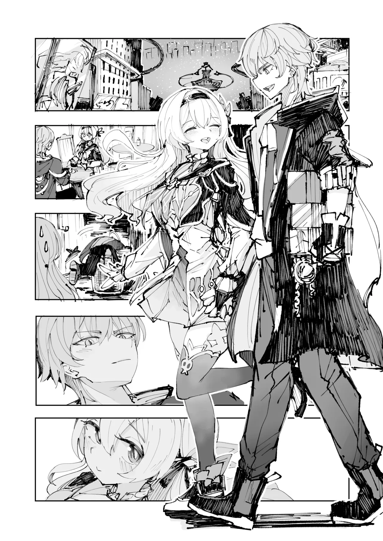[Rosaku Koubou (Rosaku)] Unmei wa Trailblazer no Heya de (Honkai: Star Rail) [Chinese] [角都九阳个人汉化] [Digital]