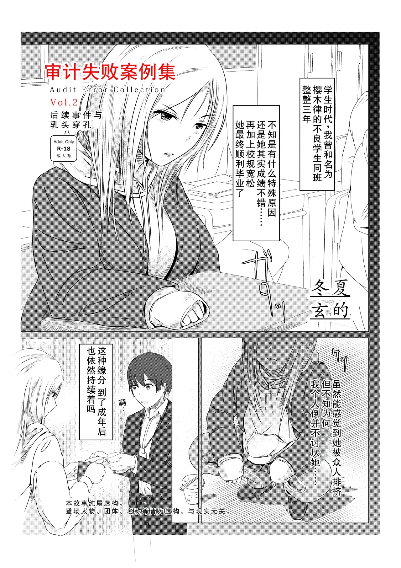 [Touka Genteki] Kansatsu Shippai Shuu Vol. 2 ~Kouhatsu Jijou to Nipple Pierce~ [Chinese]