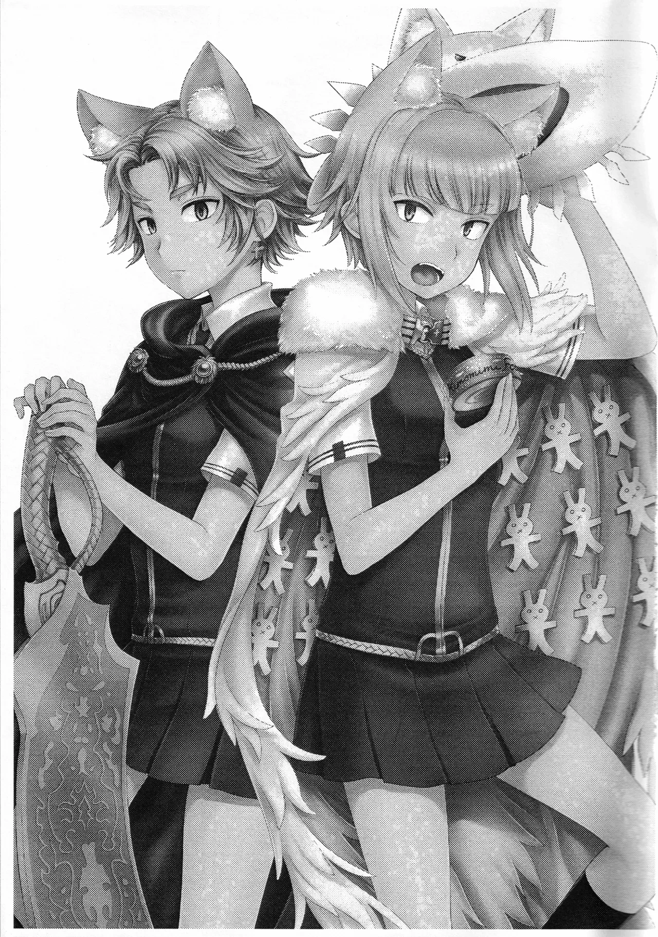 (C86) [AHM (Inu-Blade, Lact Mangan)] WITCH KEMOMIMI WORKS (Witch Craft Works)
