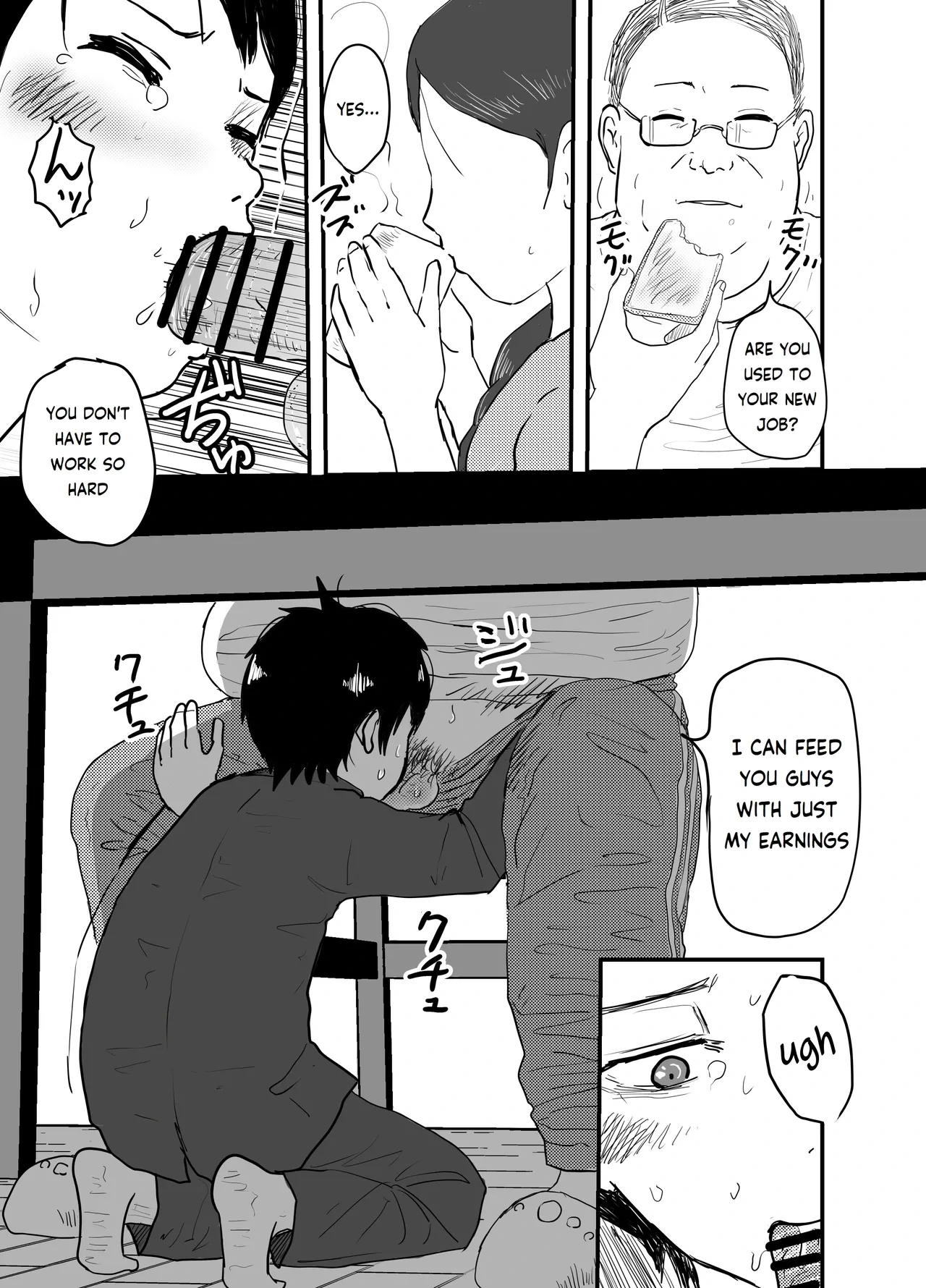 [Rettou Bishounen (Yukihiro)] Hentai Mamachichi to Kodoku Shounen Kichiku no Anal Choukyou Nigeba no Nai Kairaku Jigoku! | Perverted Stepfather and Lonely Boy. Devil Anal Training. A Pleasure Hell With No Escape! [English] [Digital]