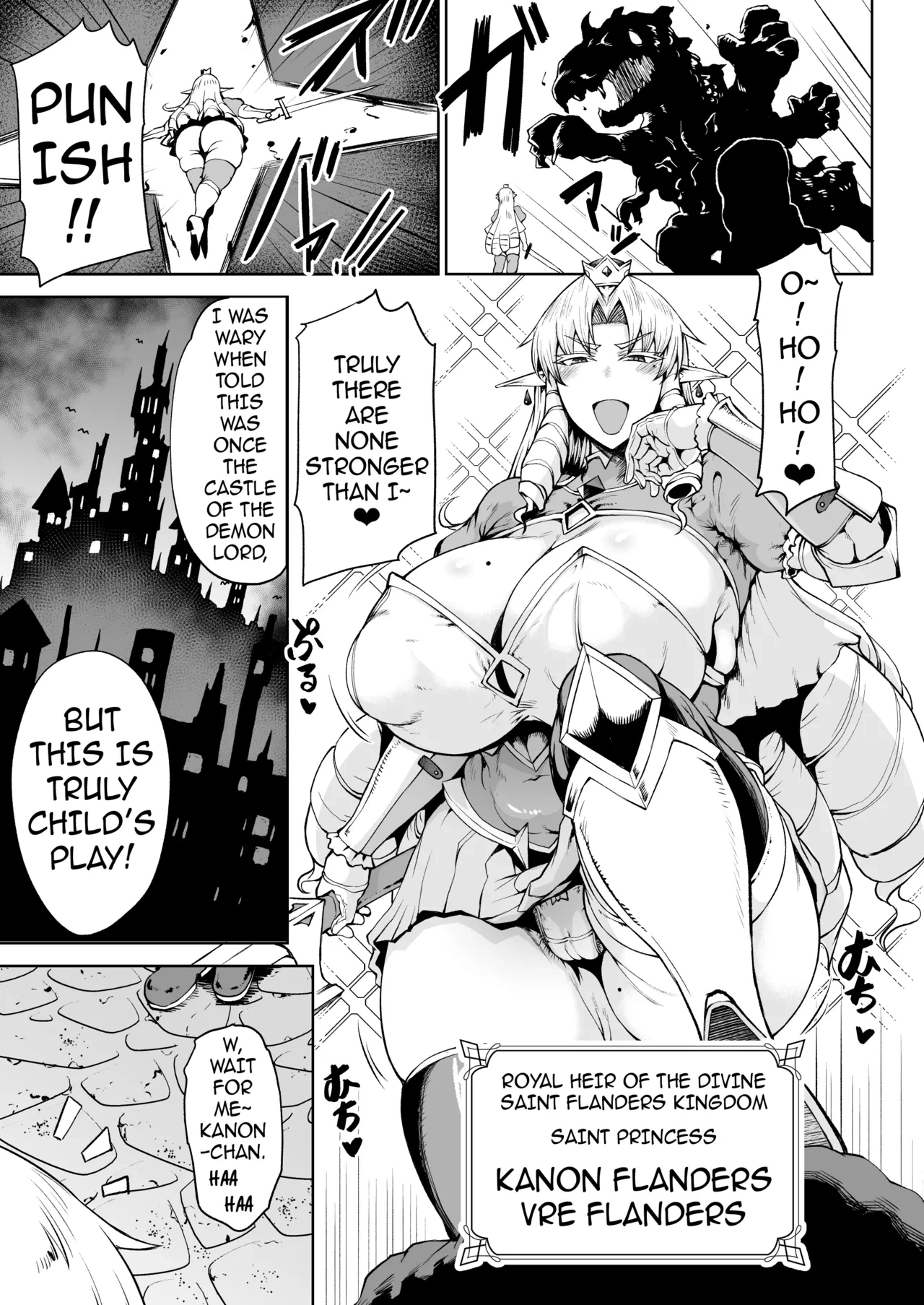 [Tanic Ya (Okutani Tanishi)] Ouken Sandatsu ~Ochinpo Ippon de Oukoku Houkai Oukyuu wa Chinpo no Yuenchi~ / Royal Power Usurpation ~How One Cock Conquered a Kingdom and Turned the Royal Palace into a Cock Amusement Park~  [English] {darknight} [Digital]