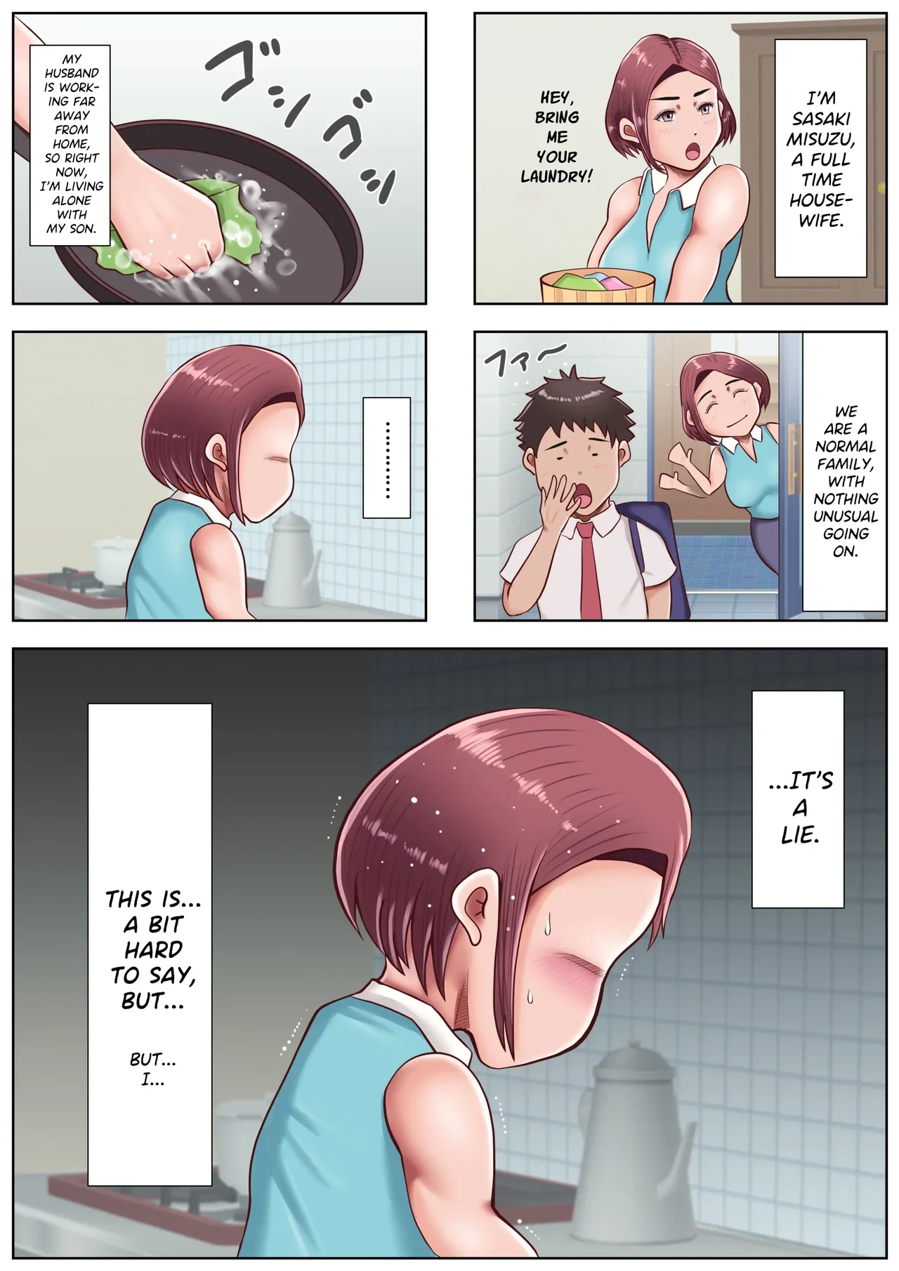 [Lemon Jiru] Watashi, Musuko no Koto ga Daisuki desu! (Seiteki na Imi de) [English] [Poranya]
