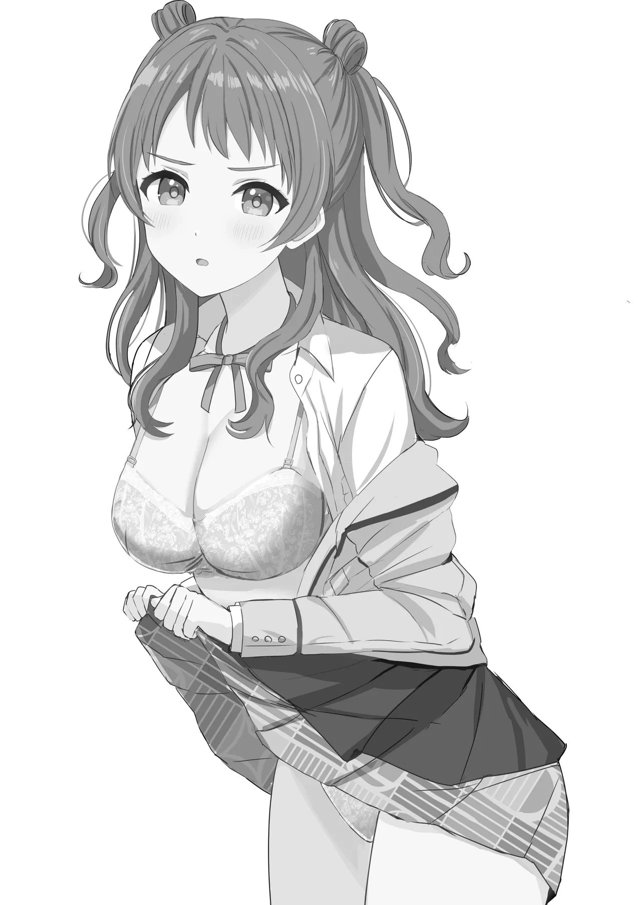 [Moreriikusu (More)] Hanami Saki to Kindan no Koi (Gakuen iDOLM@STER) [Digital]