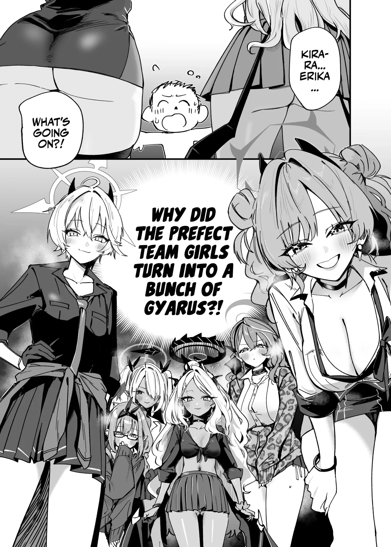 [Space Crayon (Hisany) Hina ga Ecchi na Gal ni Nacchatta!? | Hina is a Hot Gyaru Now?! (Blue Archive) [English] [Team Rabu2] [Digital]