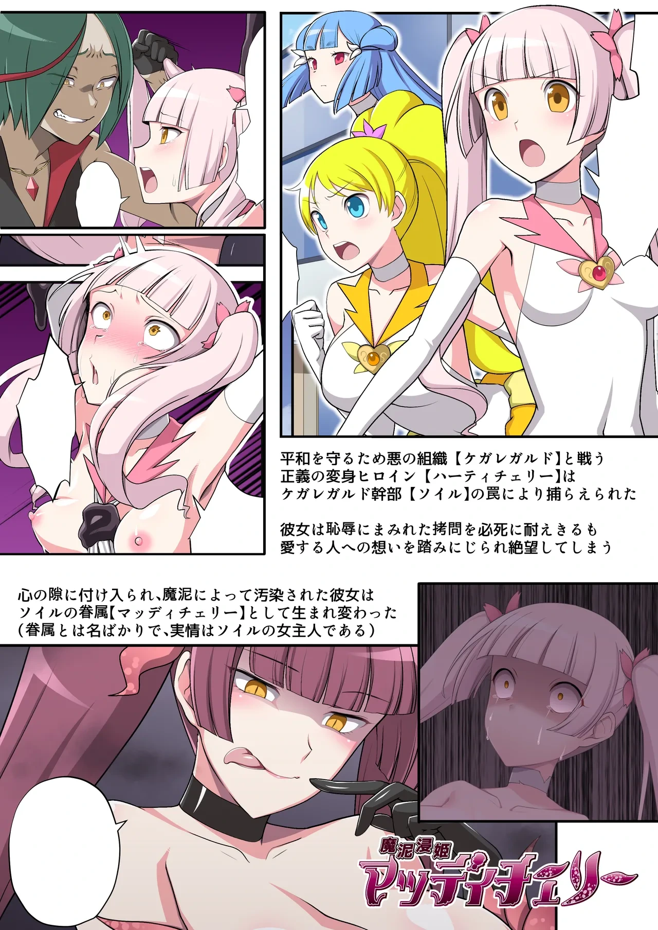 [Devil Dance] 魔泥浸姫マッディチェリー外伝 元・正義の魔法少女をふたなり女怪人にして男の娘幹部であるボク専用のおちんちん人形にした話
