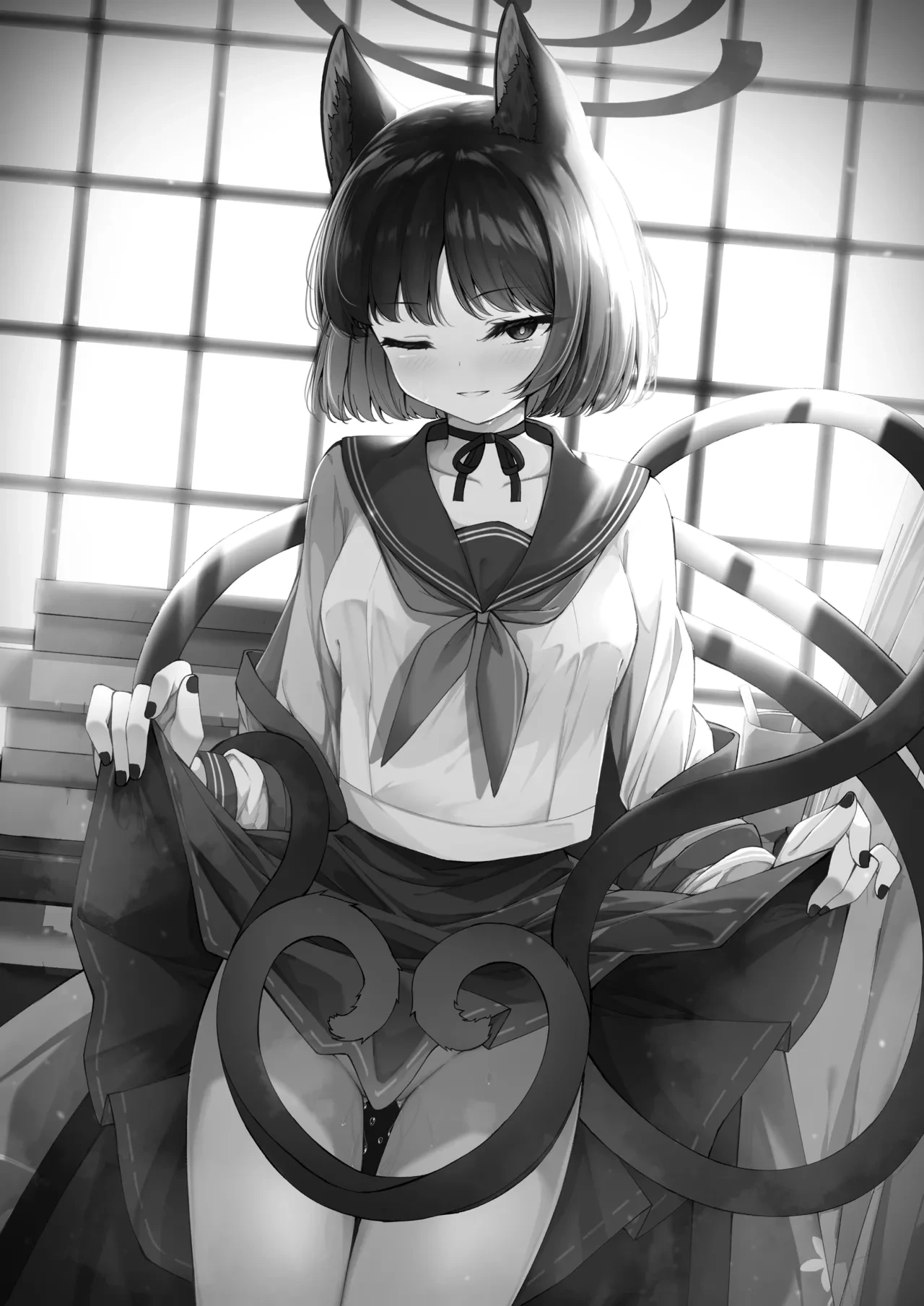 [Tsukuten (Madoka Tsukumo)] Ama Kikyou no Dokusenyoku (Blue Archive) [English] [Tigoris Translates] [Digital]