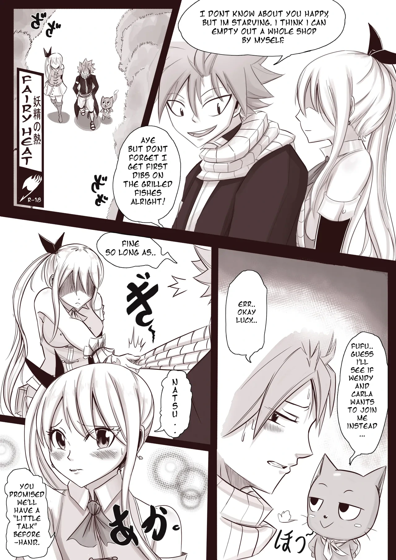 [Joshdinobarney] Fairy Heat 1 Doujin + Bonus (Fairy Tail) [English]