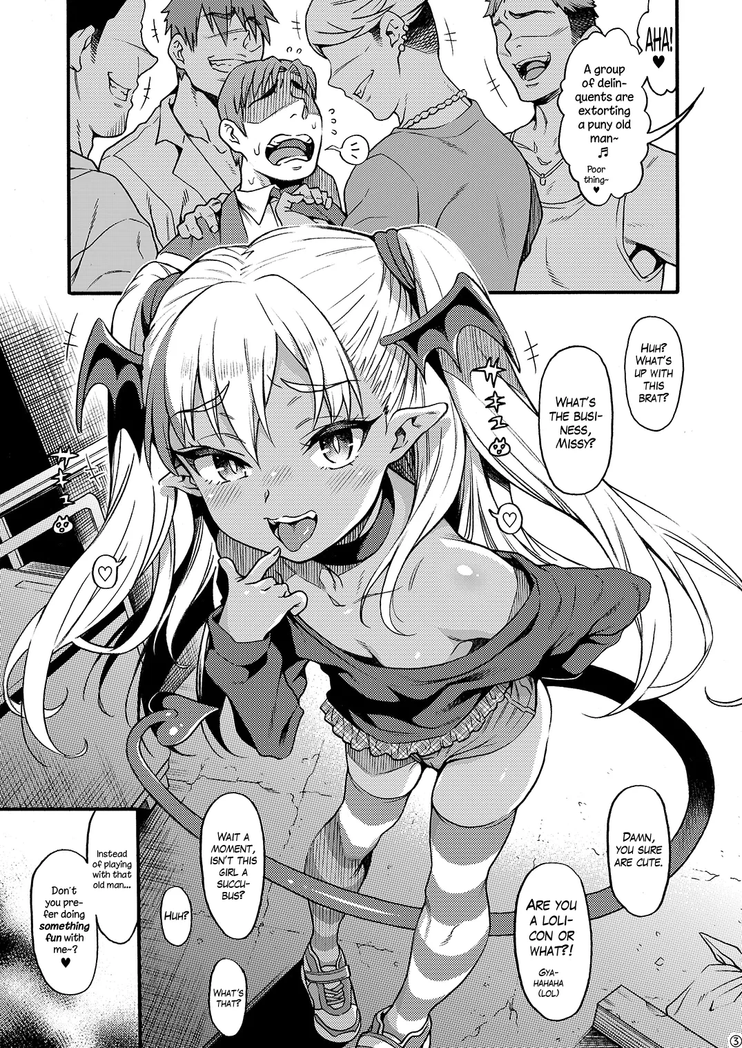 [Rabbish Kingdom (Uousaoh)] Yasashii? Mesugaki Succubus ~Yankee Oshioki Hen~ | A Kind(?) Cheeky Succubus Brat: Delinquents Punishment Arc [English] [The Blavatsky Project] [Digital]