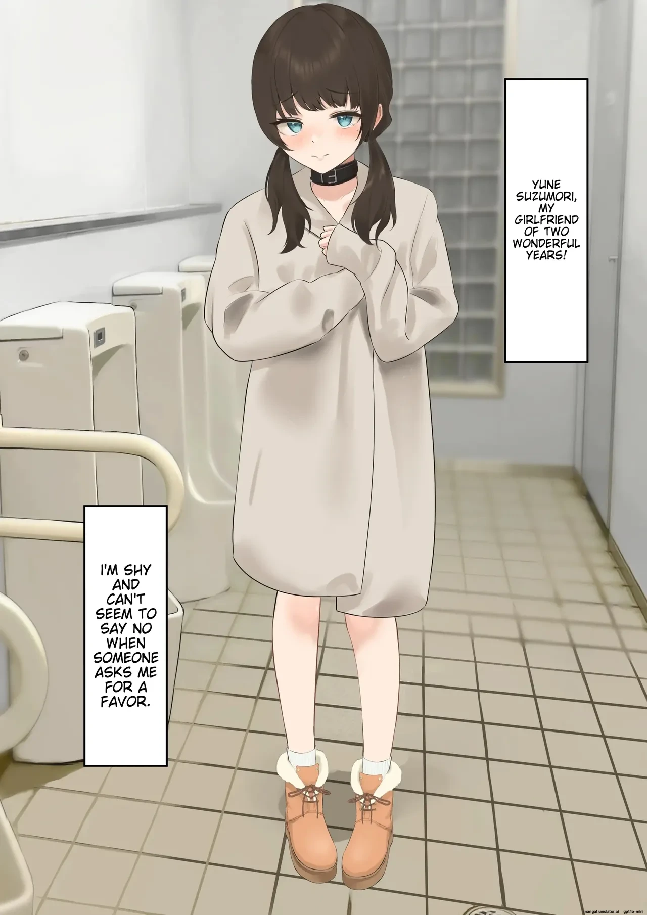 [Mukade Koban (Mukade Yuki)] Iinari Kanojo ~Koushuu Toilet Netorase~ | Submissive Girlfriend ~Public Toilet Cuckolding~ [English]