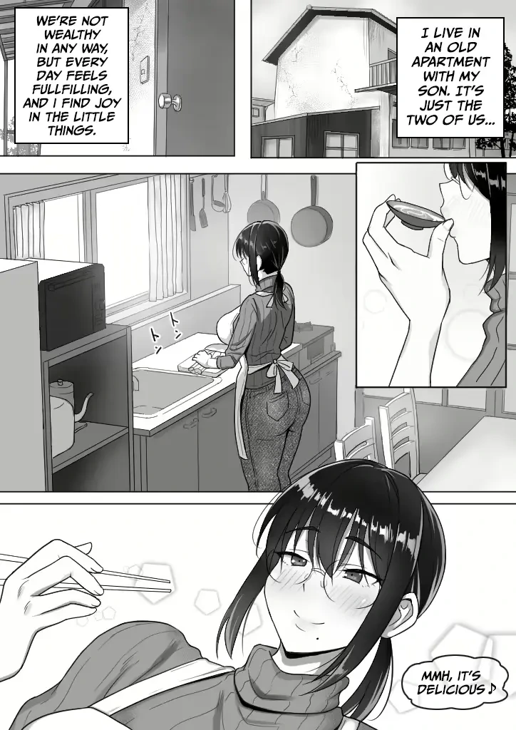 [Hot Mikan (Kishimen)] Binbou Gurashi na Boshi Katei no Oyako Koubi wa Kimochi Ii. | Mother & Son Bonding in a Poor Single-Parent Household Feels Good [English] [PPanGames] [Partially Uncensored]
