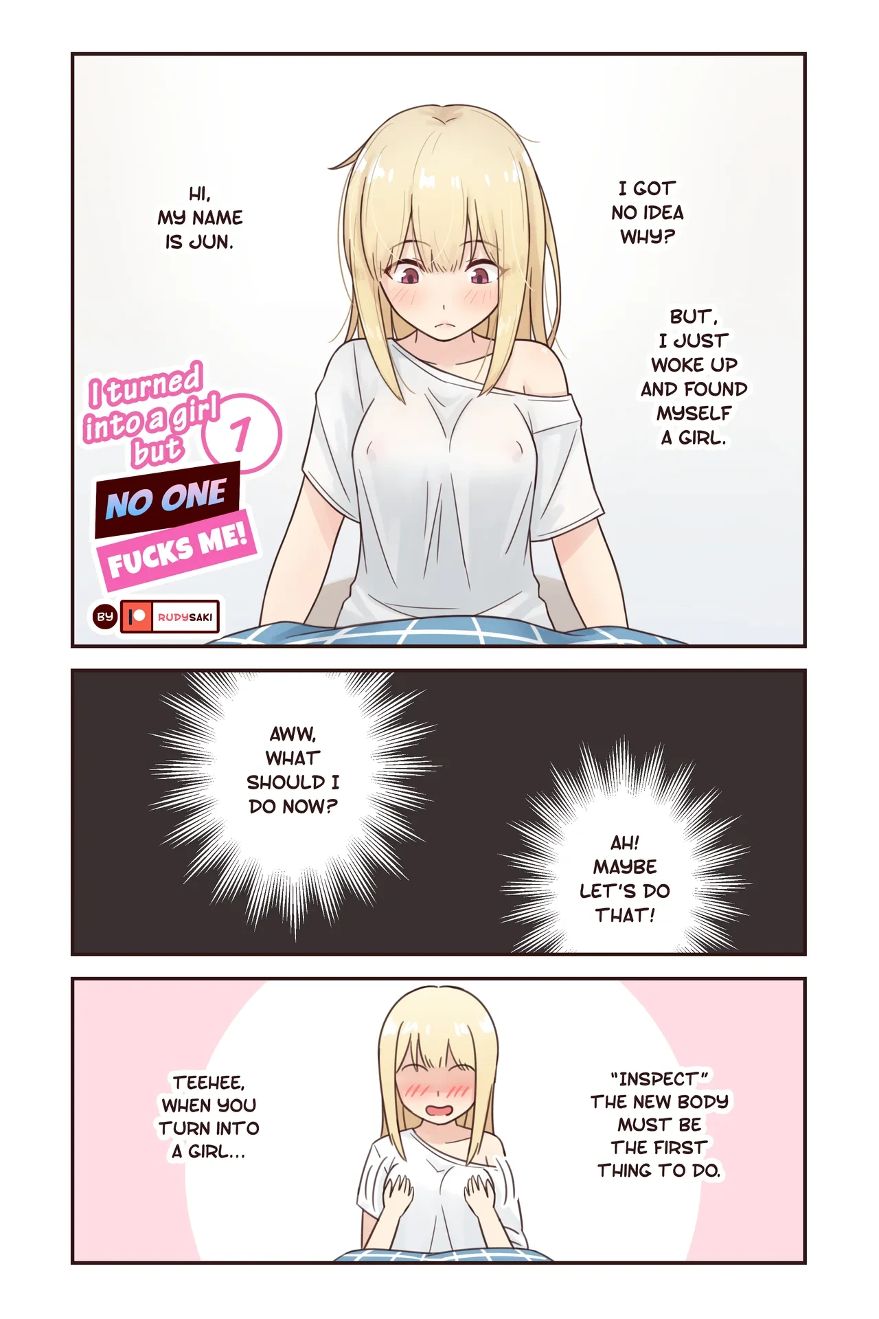 [Rudy Saki] I Turned Into a Girl But NO ONE Fucks Me!