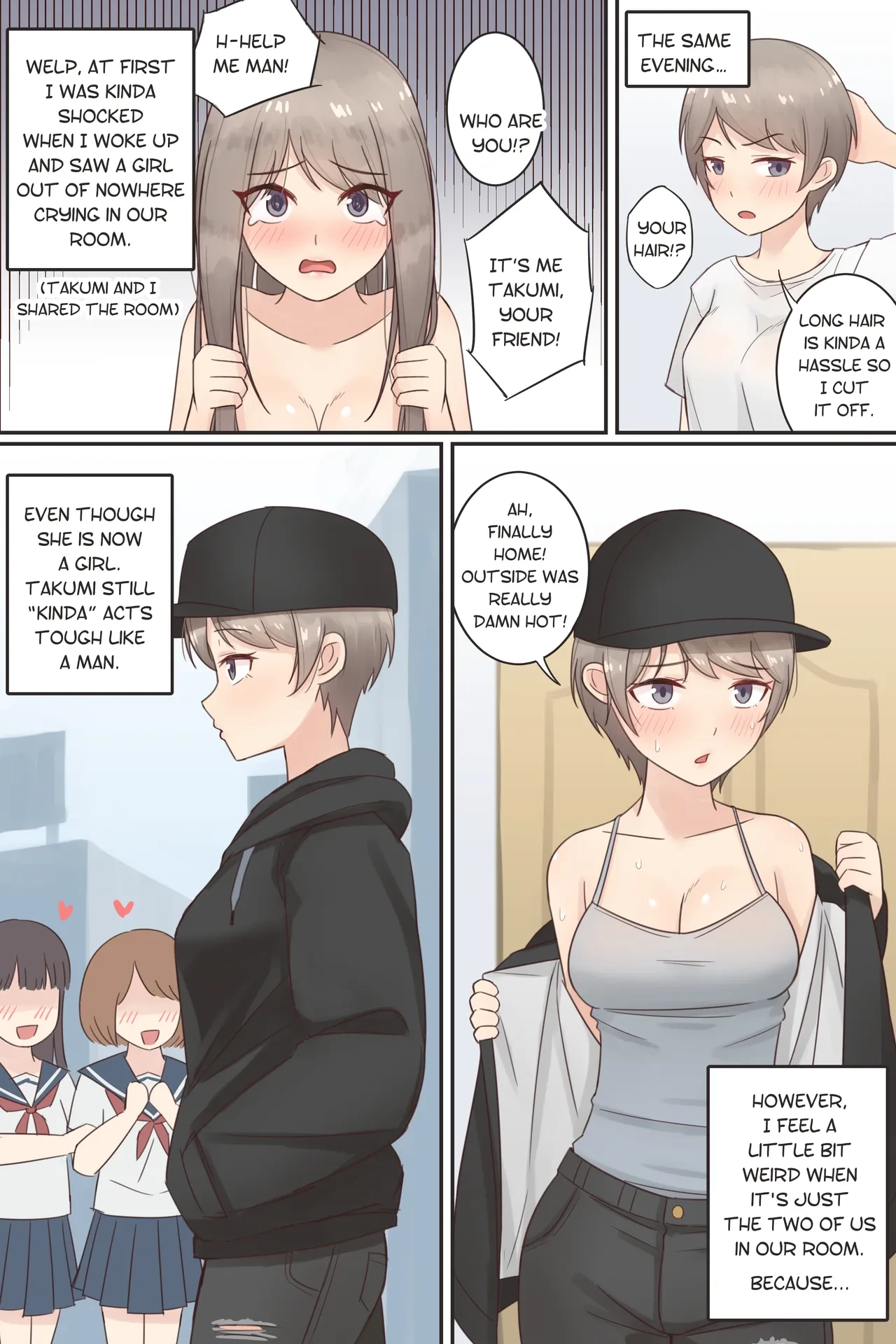 [Rudy Saki] When My Friend Became a Tomboy