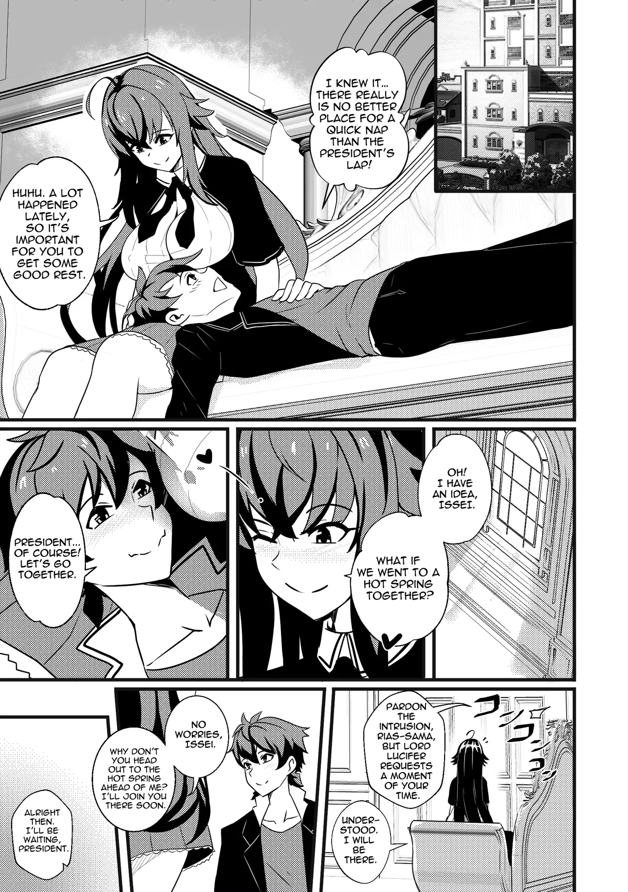 [Merkonig] B-Trayal 47 Yasaka (High School DxD) [English] [Decensored]