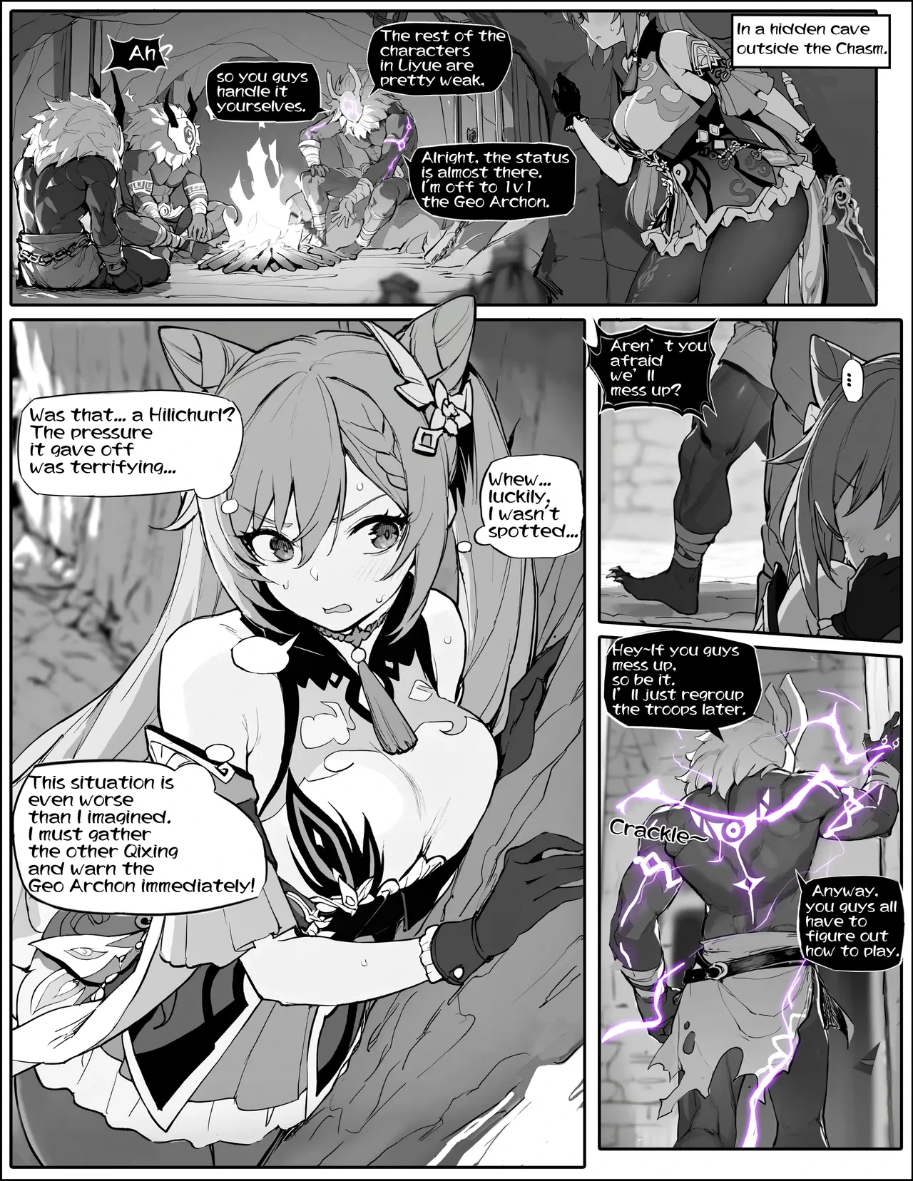[Senie Shenxuan] Sennyuu Shippai! Haramase Senyouki ni Sareta Keqing | Infiltration Failed! Keqing become a Sex Slave! (Genshin Impact) [English] [Decensored]