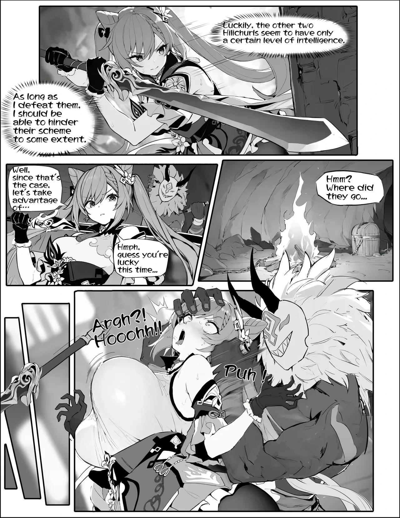 [Senie Shenxuan] Sennyuu Shippai! Haramase Senyouki ni Sareta Keqing | Infiltration Failed! Keqing become a Sex Slave! (Genshin Impact) [English] [Decensored]