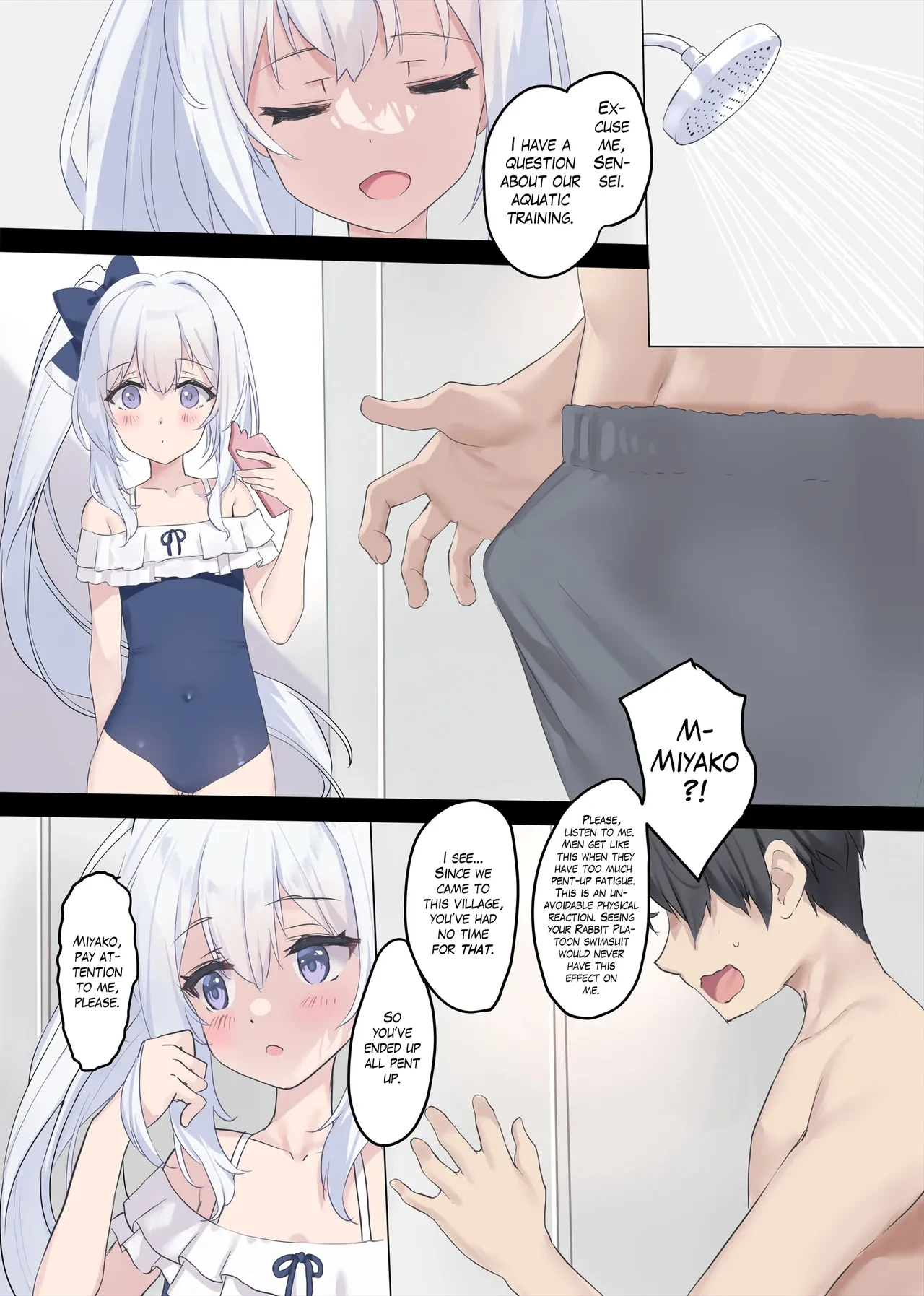 [Private Garden (Tsurusaki Takahiro)] RABBIT1 wa Shikyuu ga Yowai | RABBIT1 has a weak pussy (Blue Archive) [English] [The Blavatsky Project] [Digital]