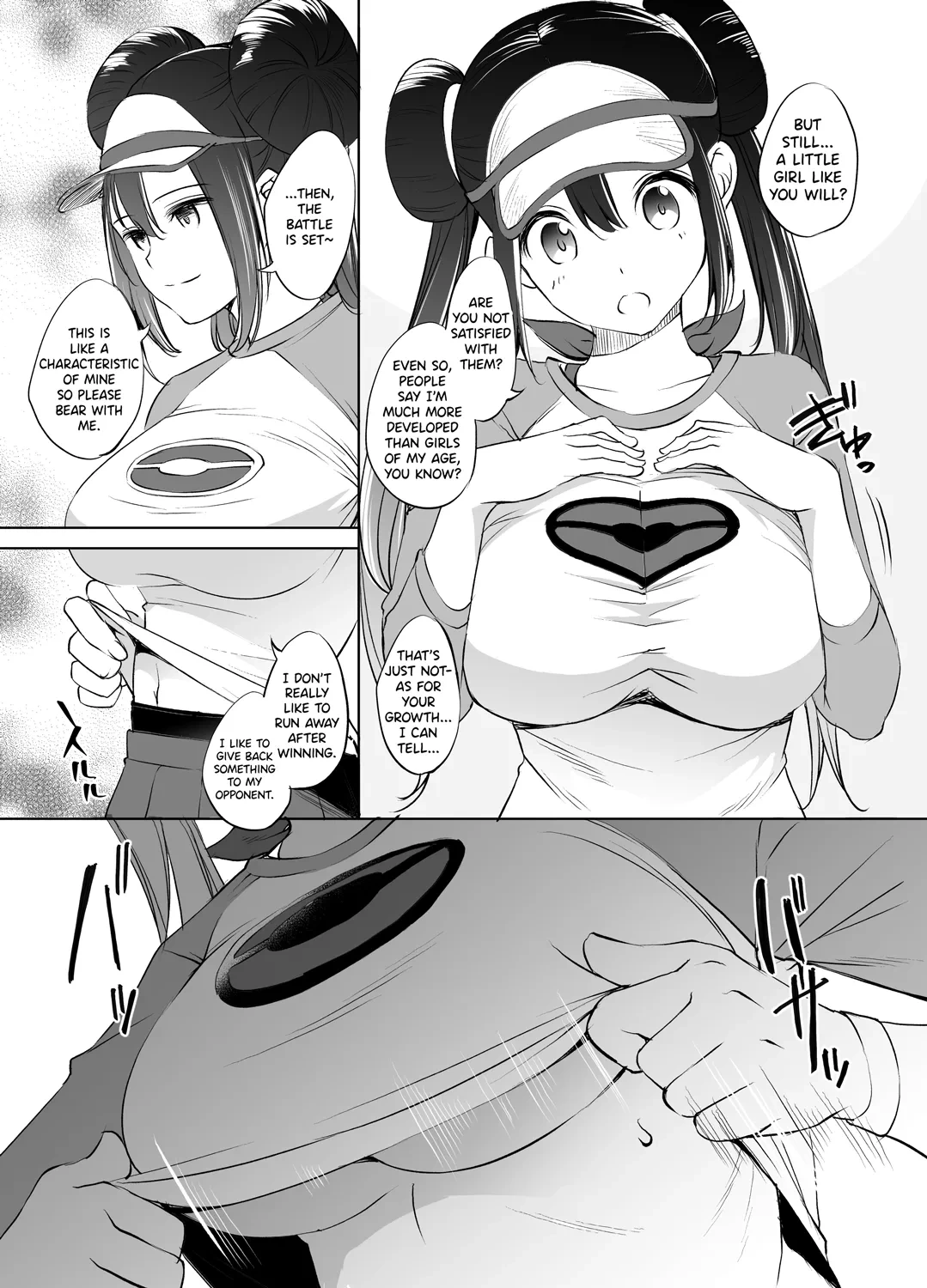 [Kawamura Tsukasa] Mei-chan Paizuri Manga (Pokémon Black 2 and White 2) [English] [CarlJPTL]