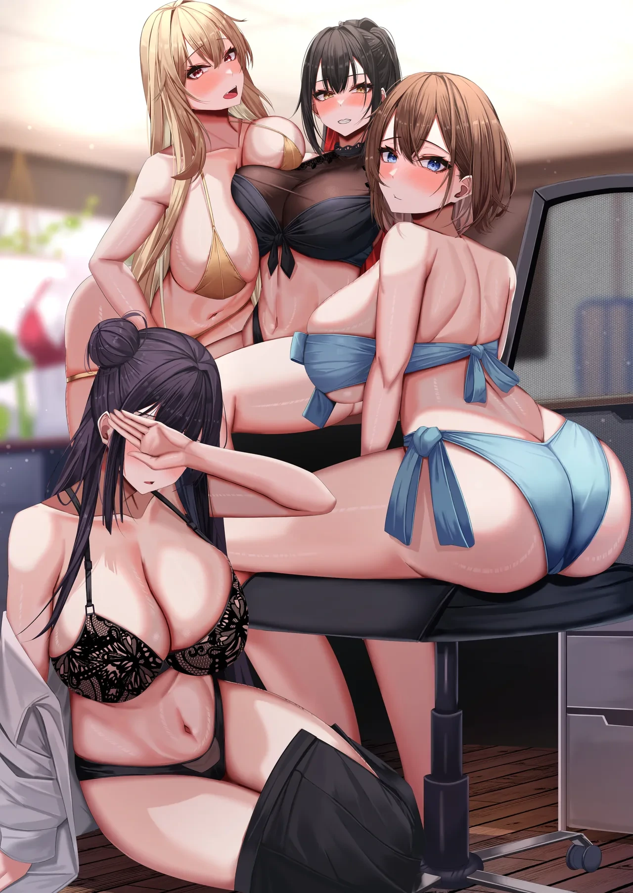 [Mittsuman (Kazuha)] Kyou kara Ladies Shitagi Brand no Producer o Makasaremashita. 2 [Chinese]
